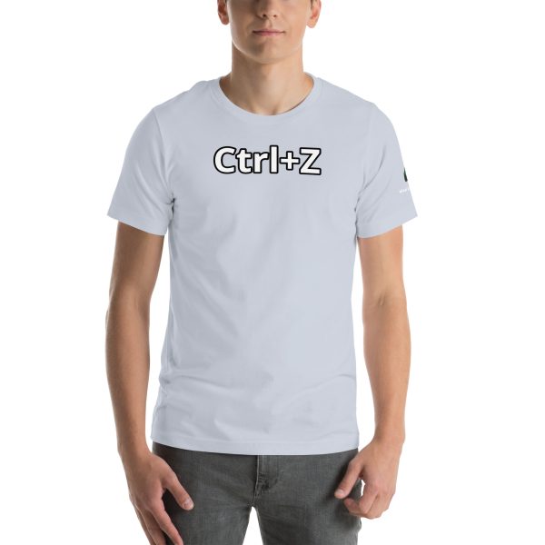 Cntrl + Z Funny Unisex t-shirt - Image 71