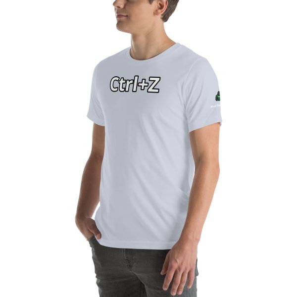 Cntrl + Z Funny Unisex t-shirt - Image 74
