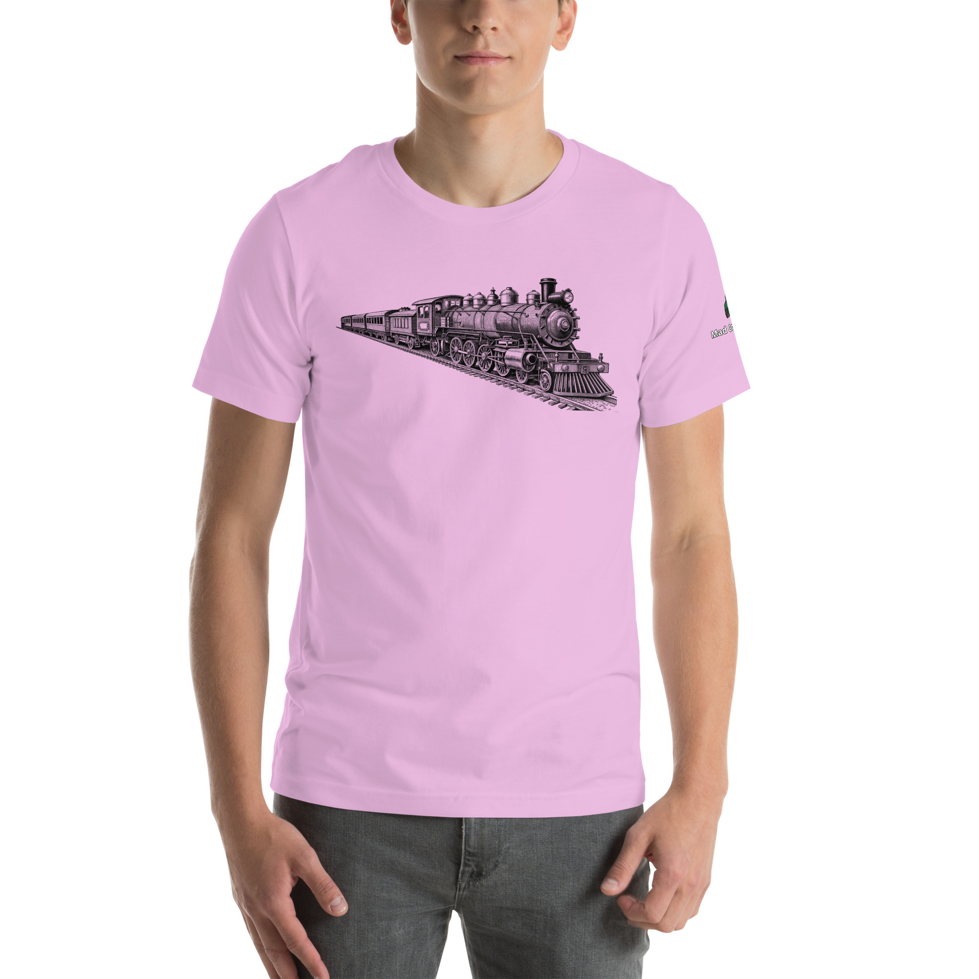 Old Train Graphic Unisex t-shirt 25 Old Train Graphic Unisex t-shirt - Image 25