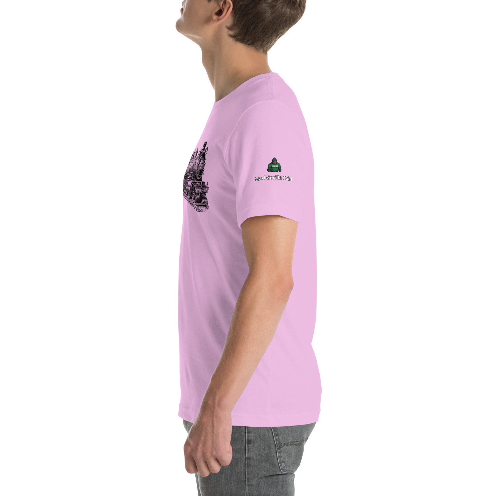 Old Train Graphic Unisex t-shirt 27 Old Train Graphic Unisex t-shirt - Image 27