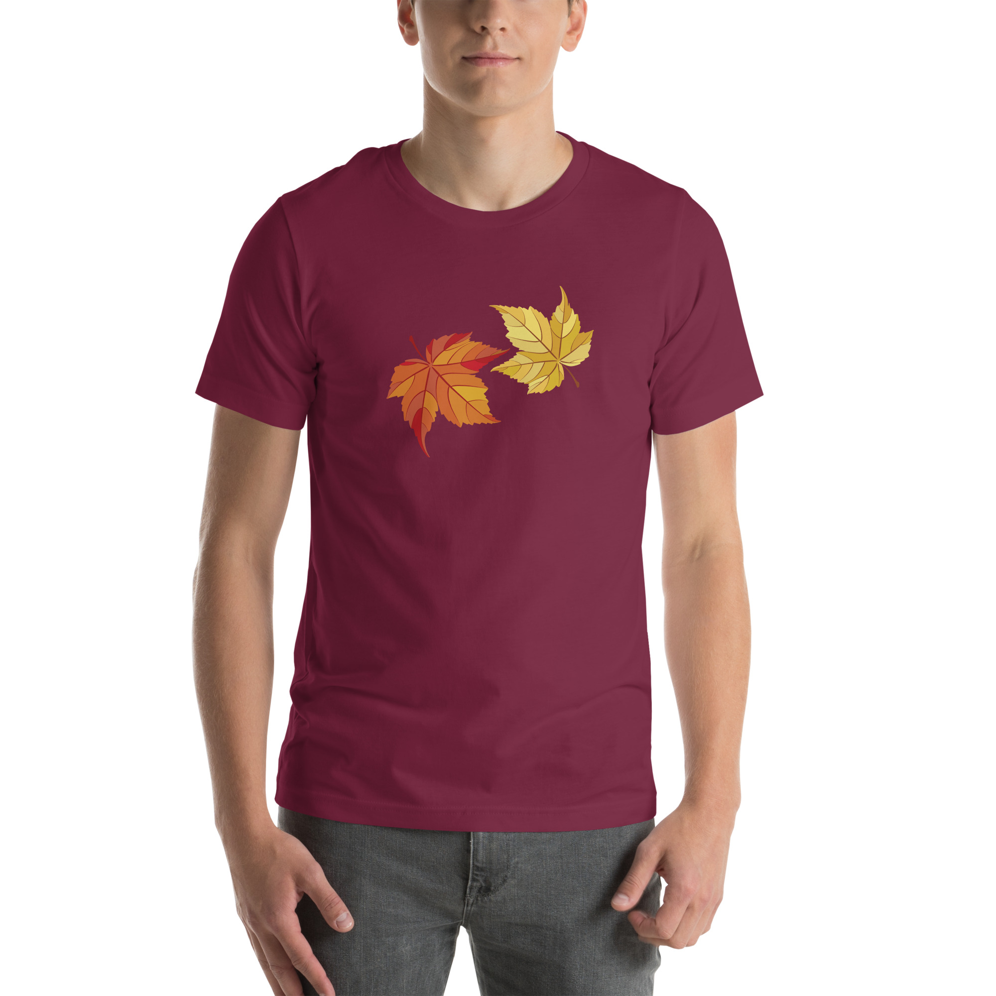 Maple Leaves Nature Graphic Unisex t-shirt 37 Maple Leaves Nature Graphic Unisex t-shirt - Image 37