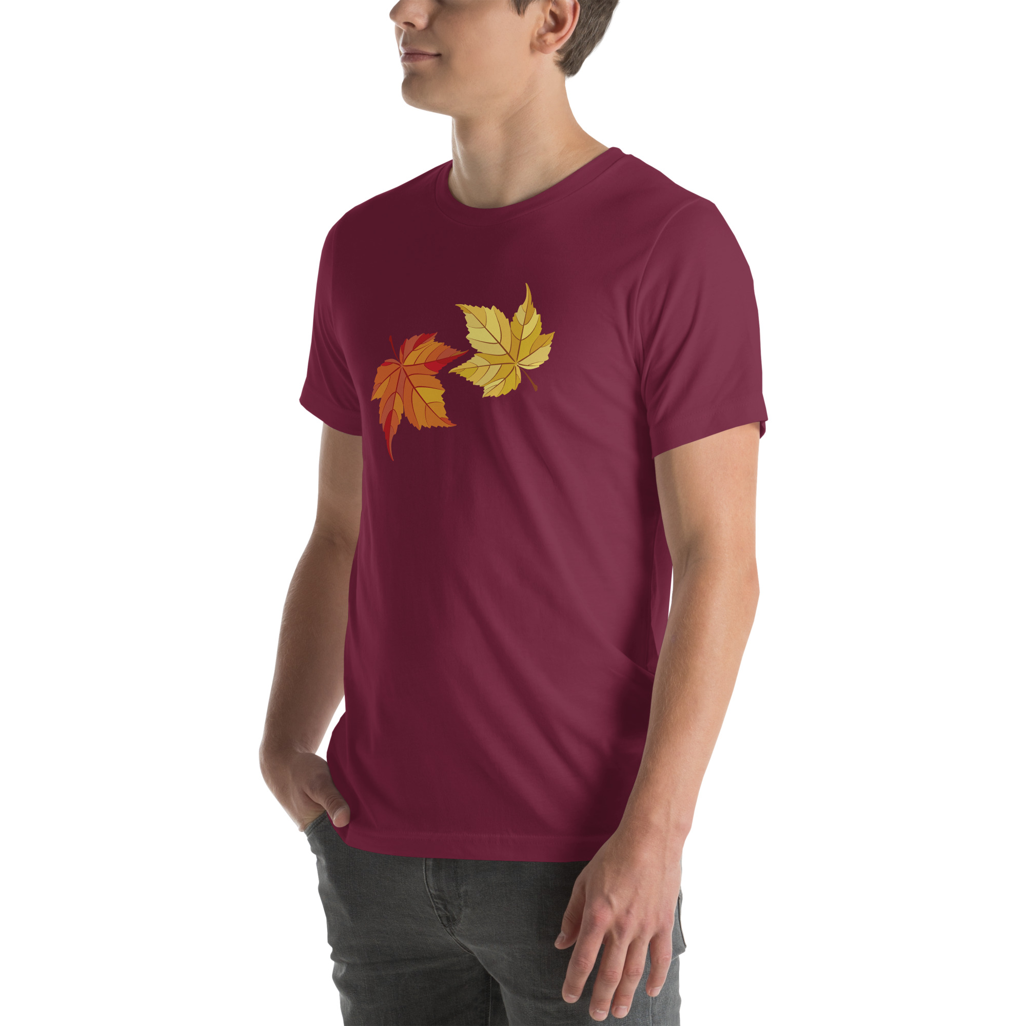 Maple Leaves Nature Graphic Unisex t-shirt 40 Maple Leaves Nature Graphic Unisex t-shirt - Image 40