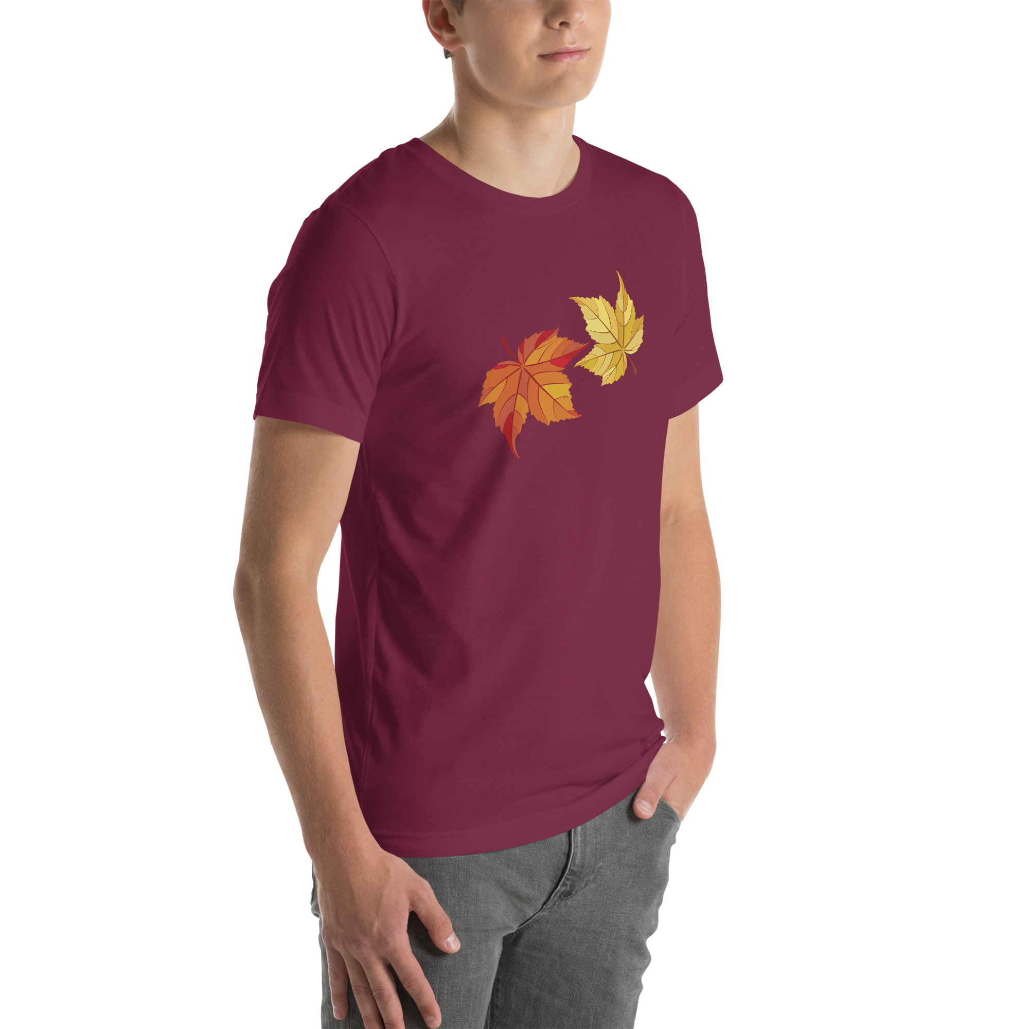 Maple Leaves Nature Graphic Unisex t-shirt 42 Maple Leaves Nature Graphic Unisex t-shirt - Image 42