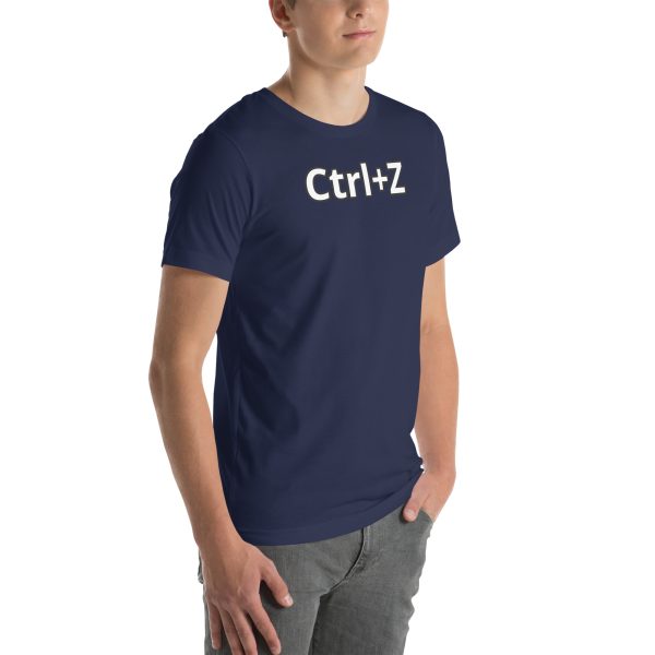 Cntrl + Z Funny Unisex t-shirt - Image 20