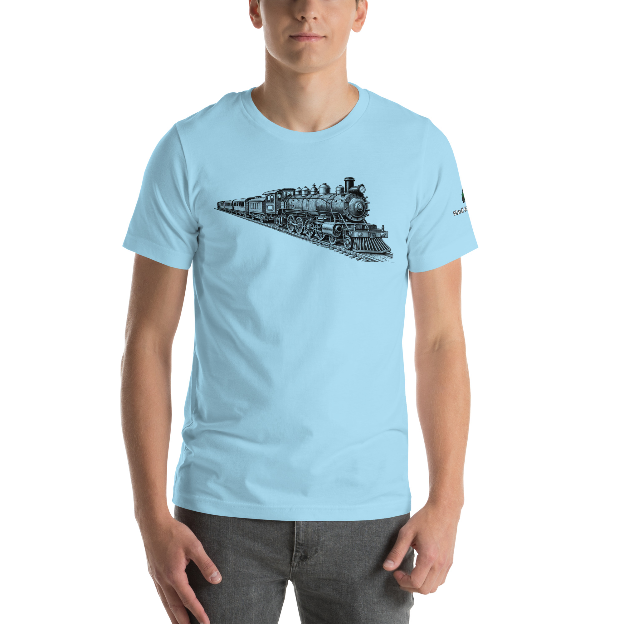 Old Train Graphic Unisex t-shirt 43 Old Train Graphic Unisex t-shirt - Image 43