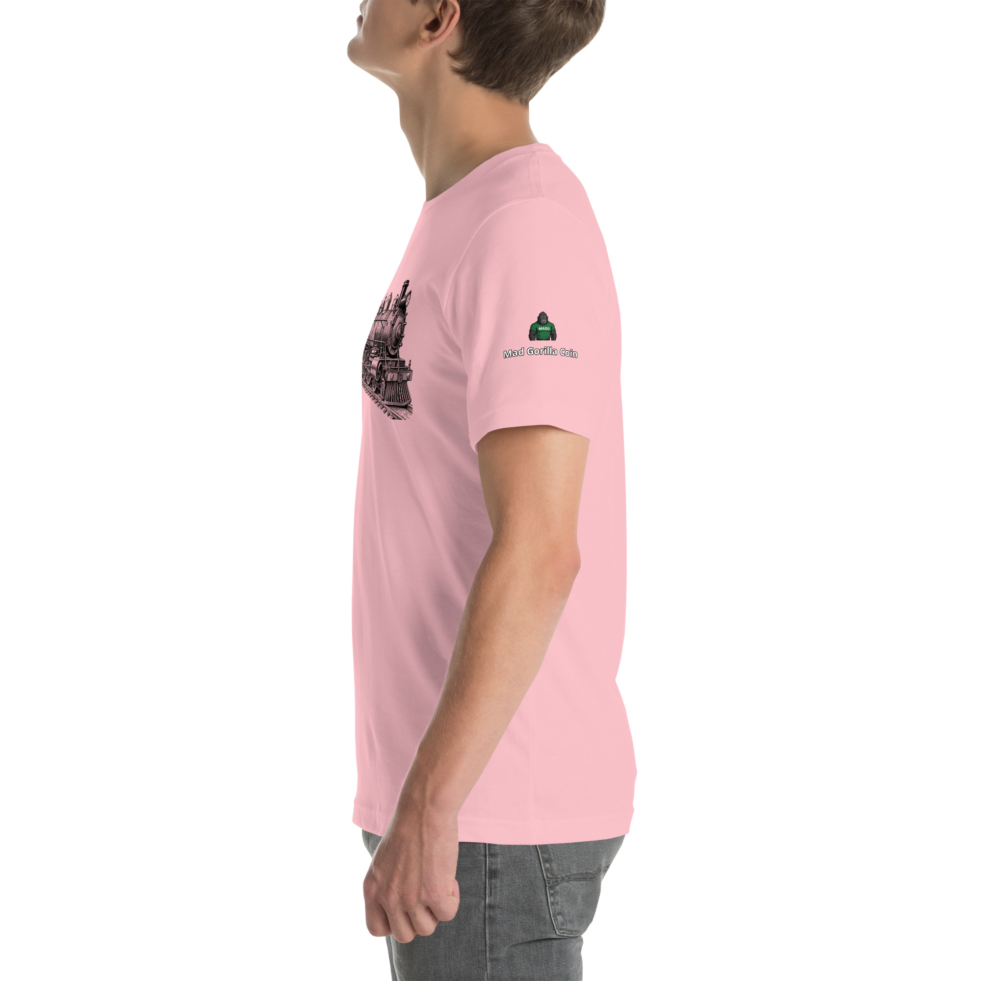 Old Train Graphic Unisex t-shirt 33 Old Train Graphic Unisex t-shirt - Image 33