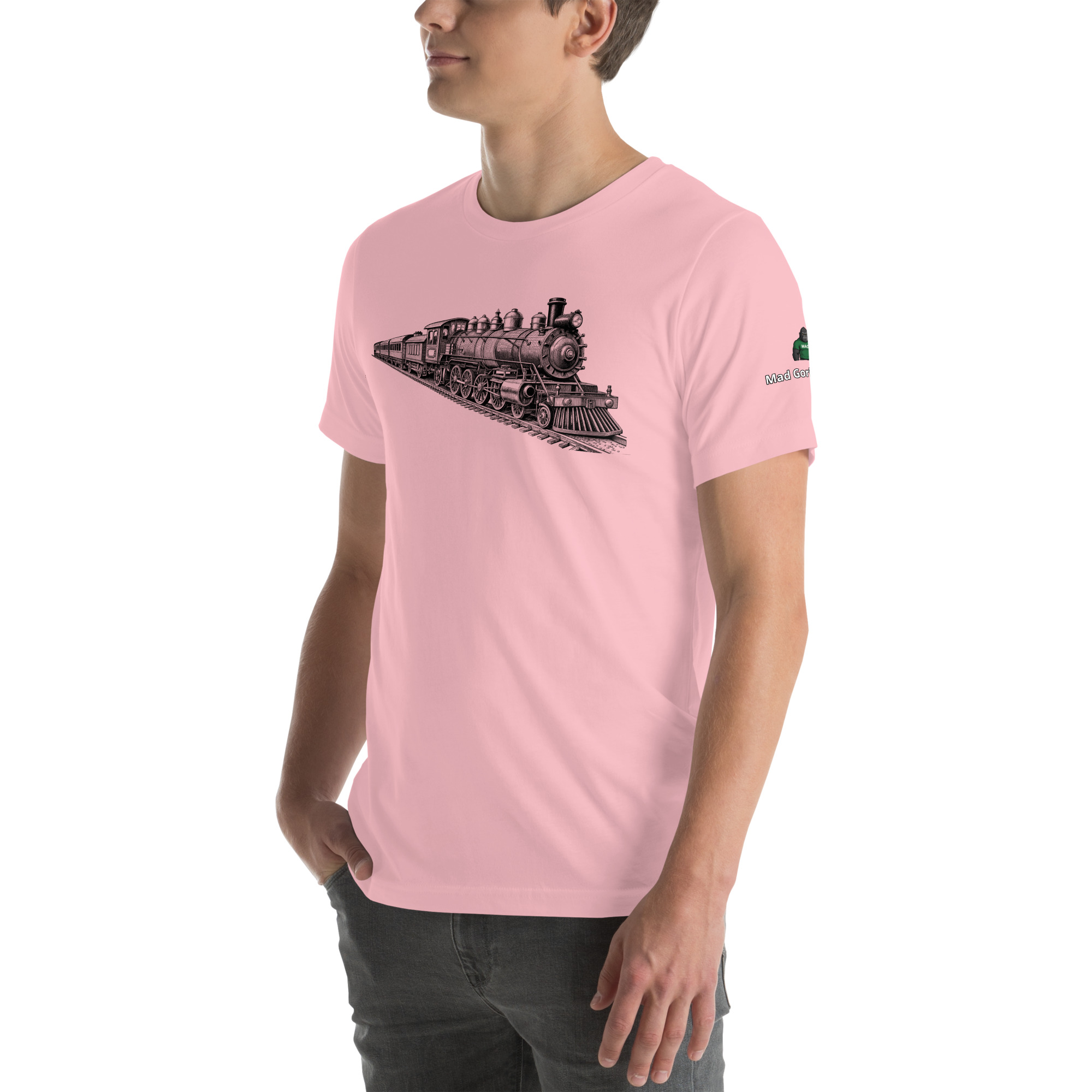 Old Train Graphic Unisex t-shirt 34 Old Train Graphic Unisex t-shirt - Image 34