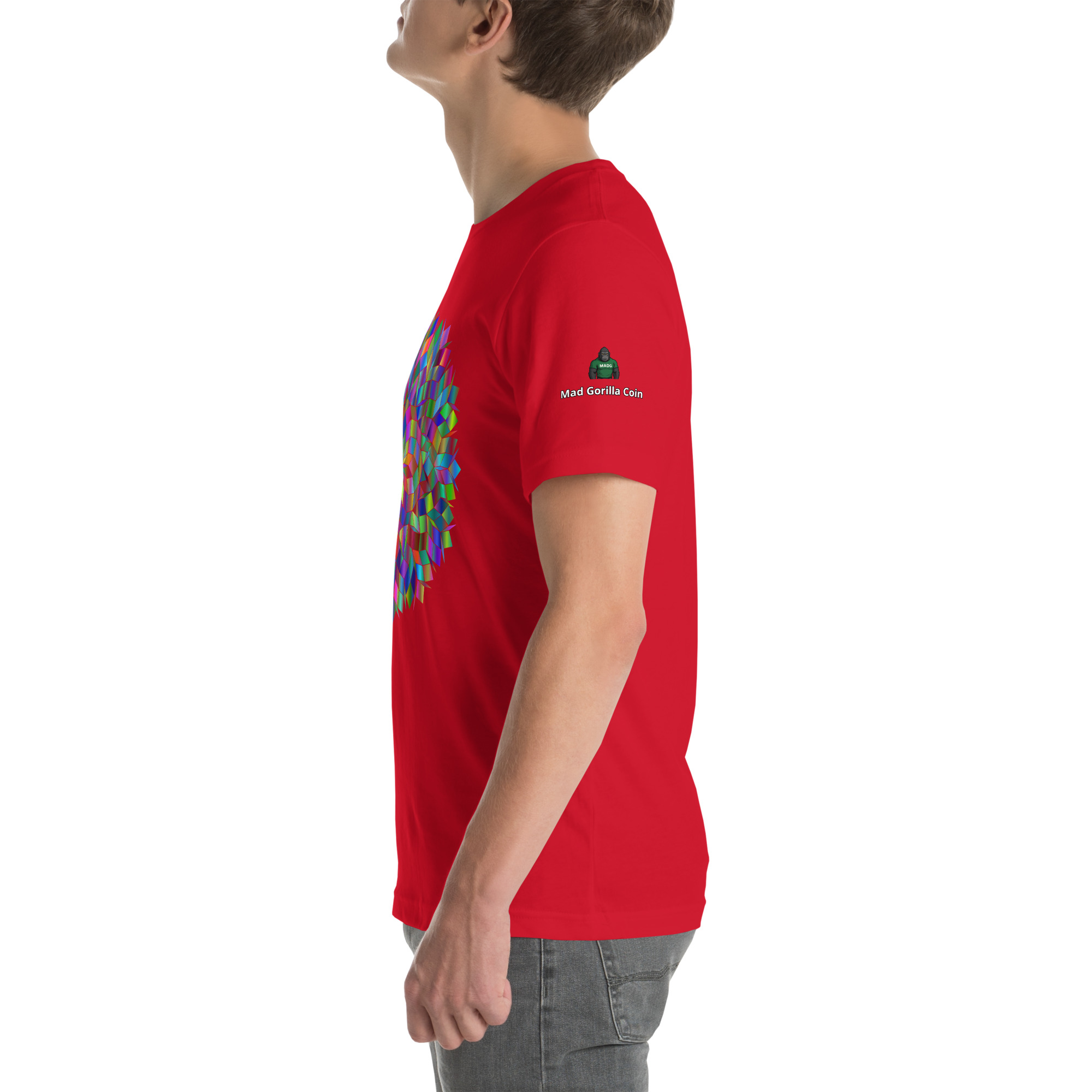 Art Graphic Flower Unisex t-shirt 27 Art Graphic Flower Unisex t-shirt - Image 27