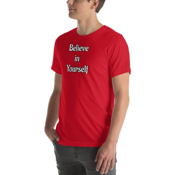 Believe in Yourself Unisex t-shirt with Quote - Image 32