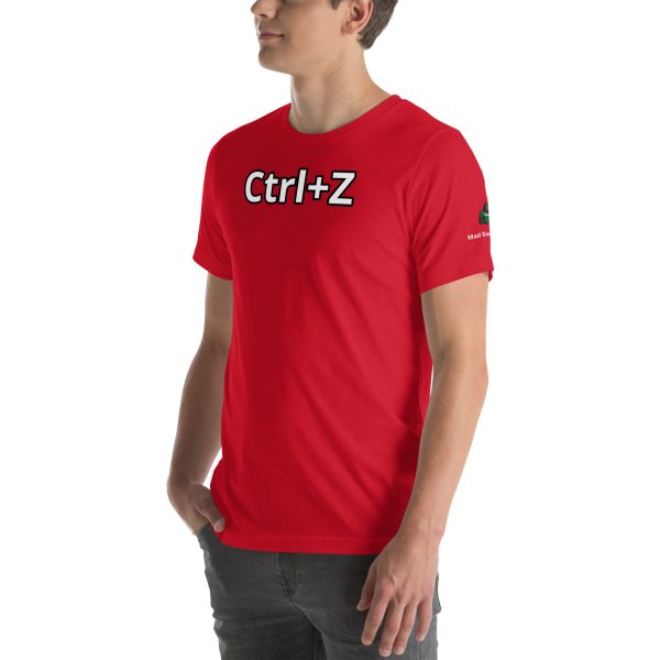 Cntrl + Z Funny Unisex t-shirt - Image 32