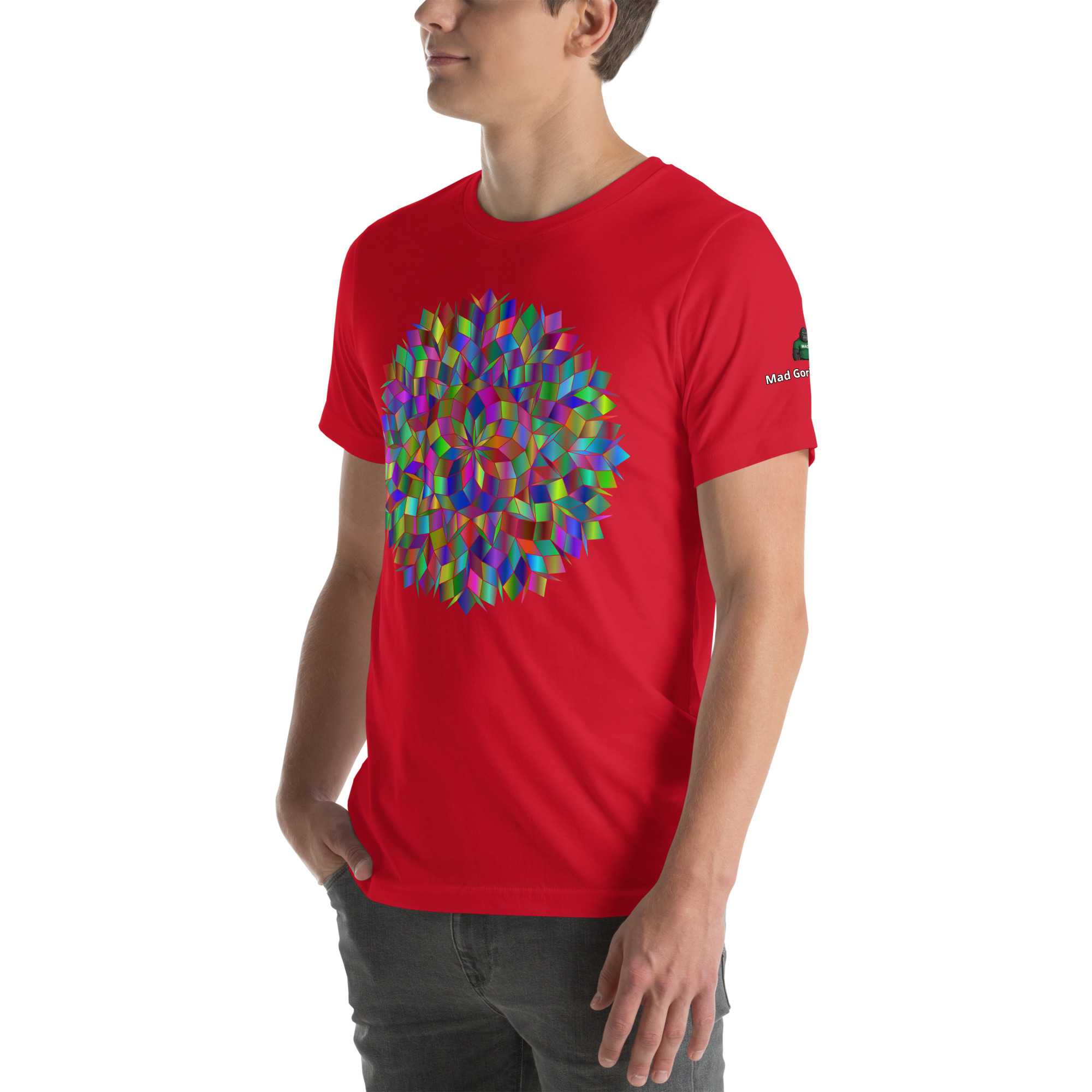 Art Graphic Flower Unisex t-shirt 28 Art Graphic Flower Unisex t-shirt - Image 28
