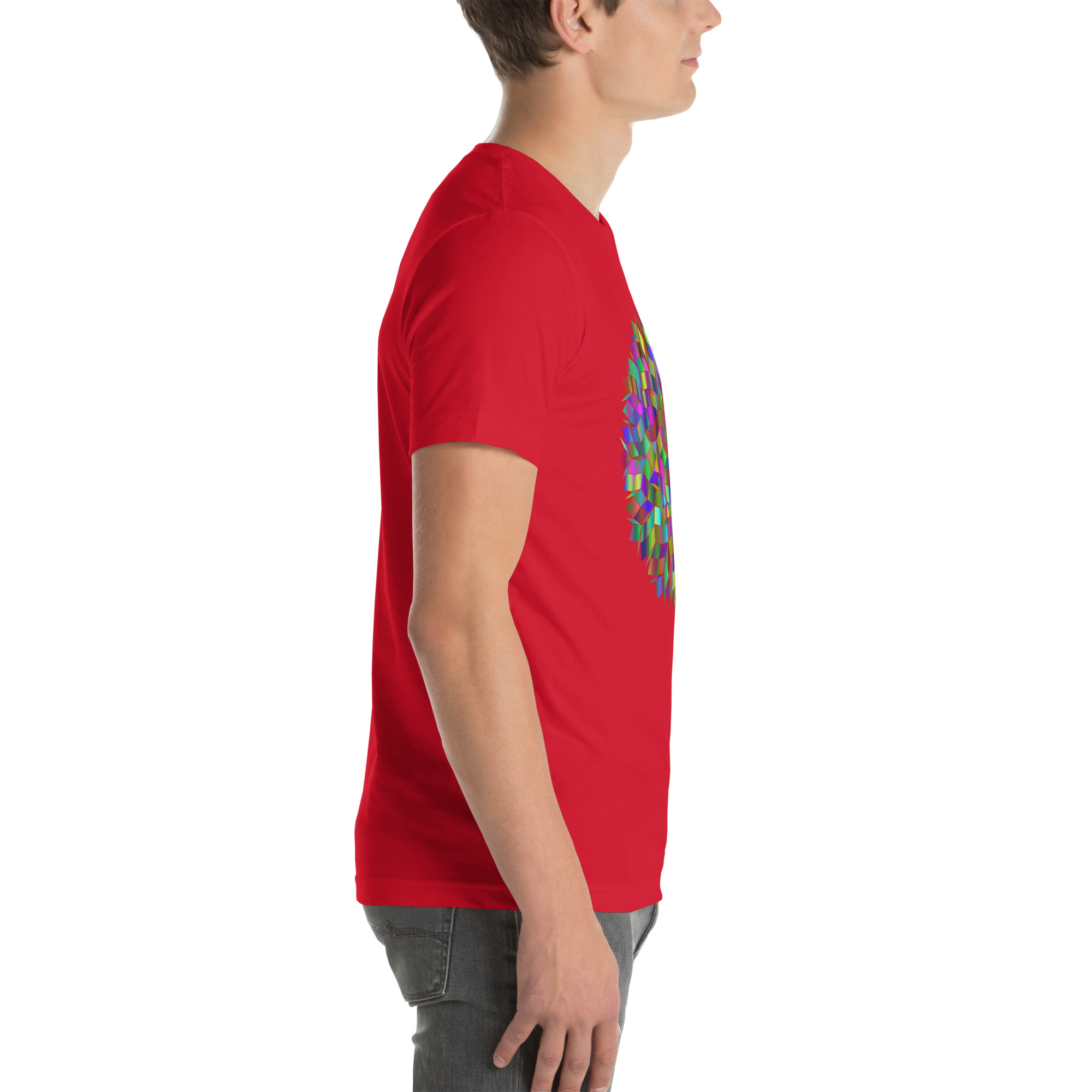 Art Graphic Flower Unisex t-shirt 29 Art Graphic Flower Unisex t-shirt - Image 29