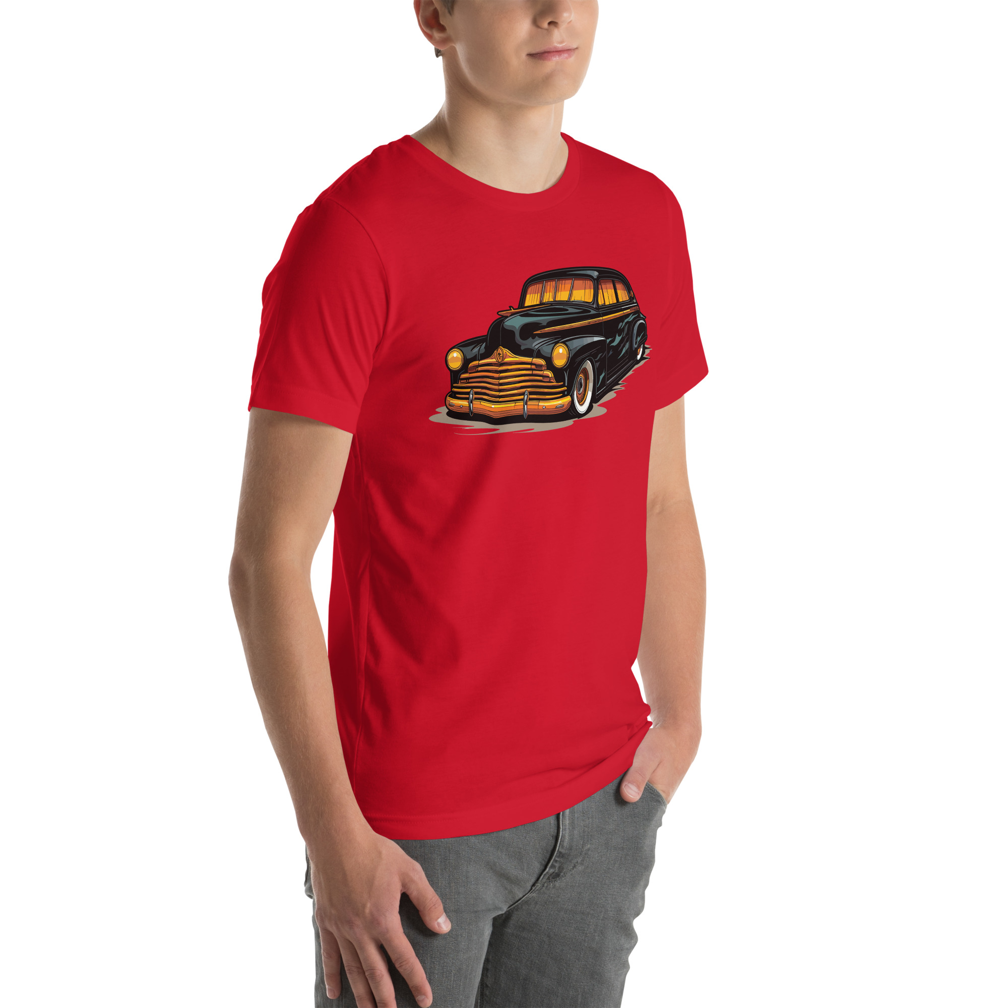 Vintage Car Graphic Unisex t-shirt 31 Vintage Car Graphic Unisex t-shirt - Image 31