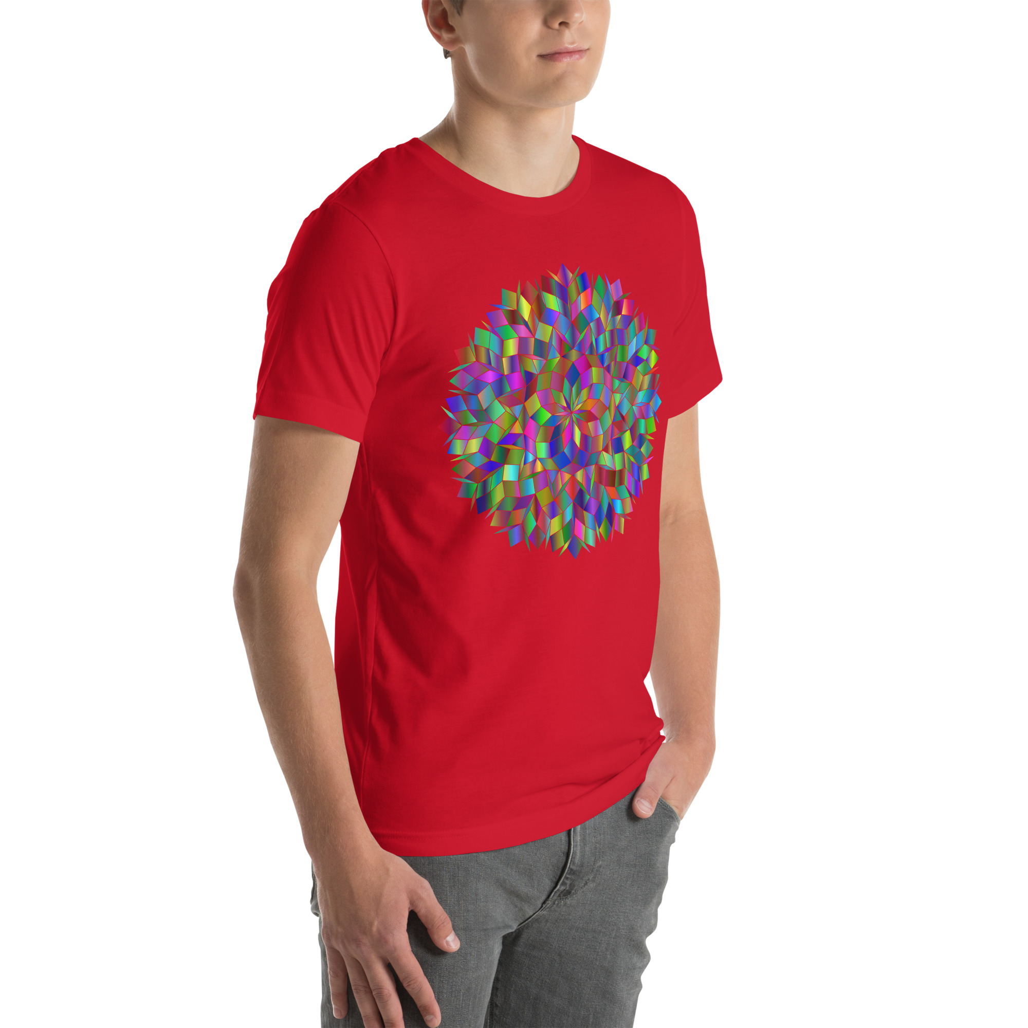 Art Graphic Flower Unisex t-shirt 30 Art Graphic Flower Unisex t-shirt - Image 30