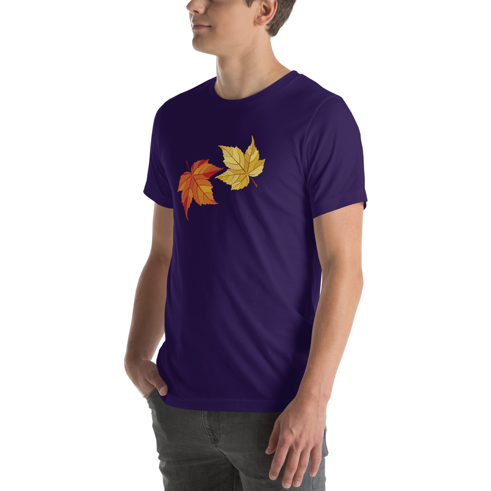 Maple Leaves Nature Graphic Unisex t-shirt 21 Maple Leaves Nature Graphic Unisex t-shirt - Image 21