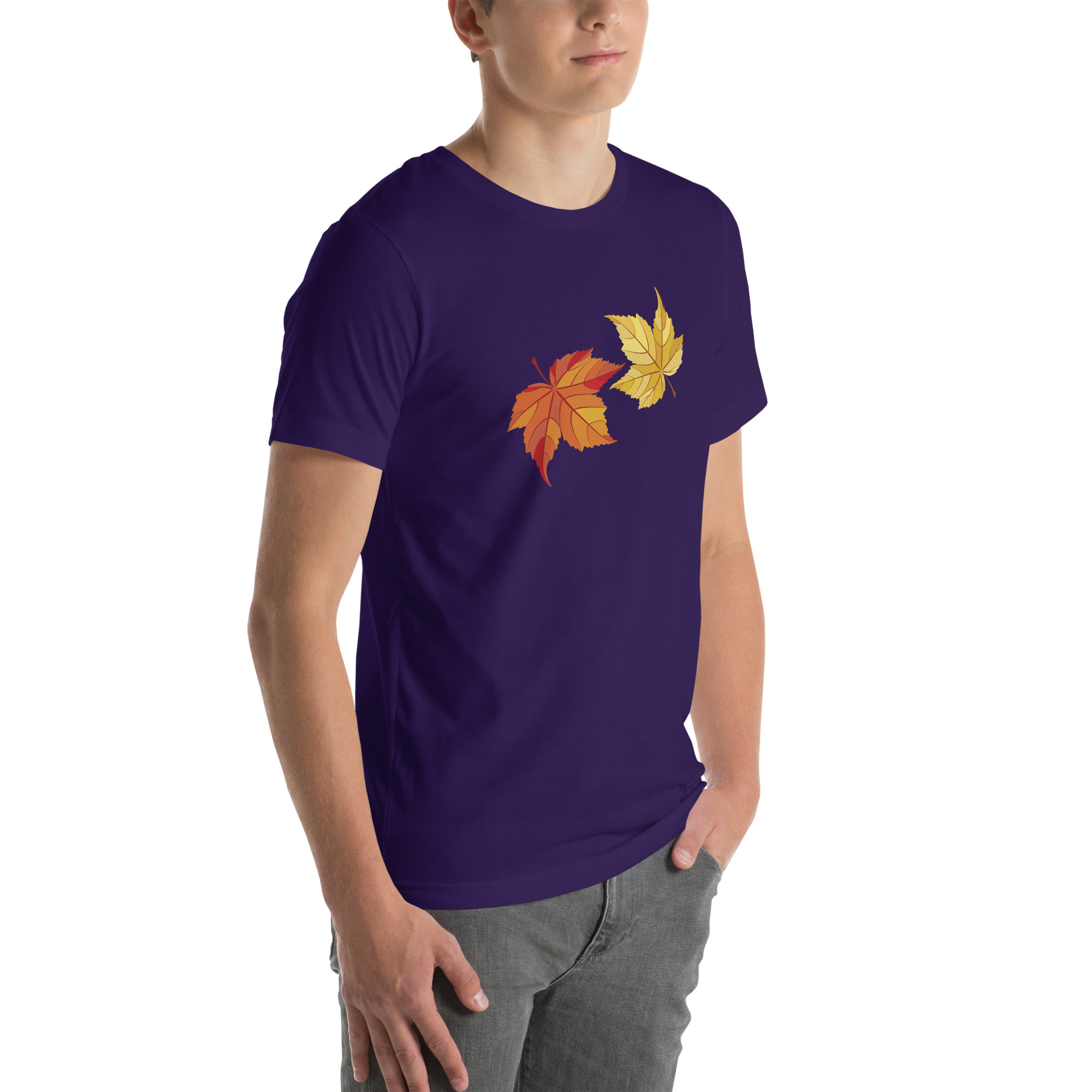 Maple Leaves Nature Graphic Unisex t-shirt 22 Maple Leaves Nature Graphic Unisex t-shirt - Image 22