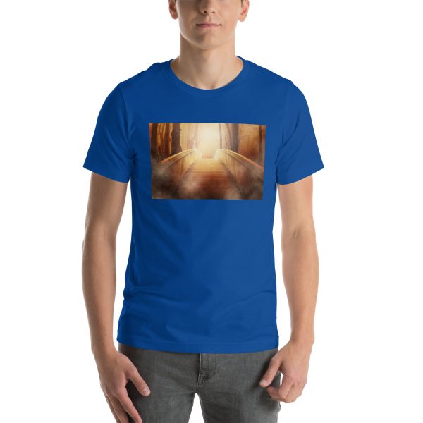 Bridge in the Forest Graphic Unisex T-shirt - Image 31