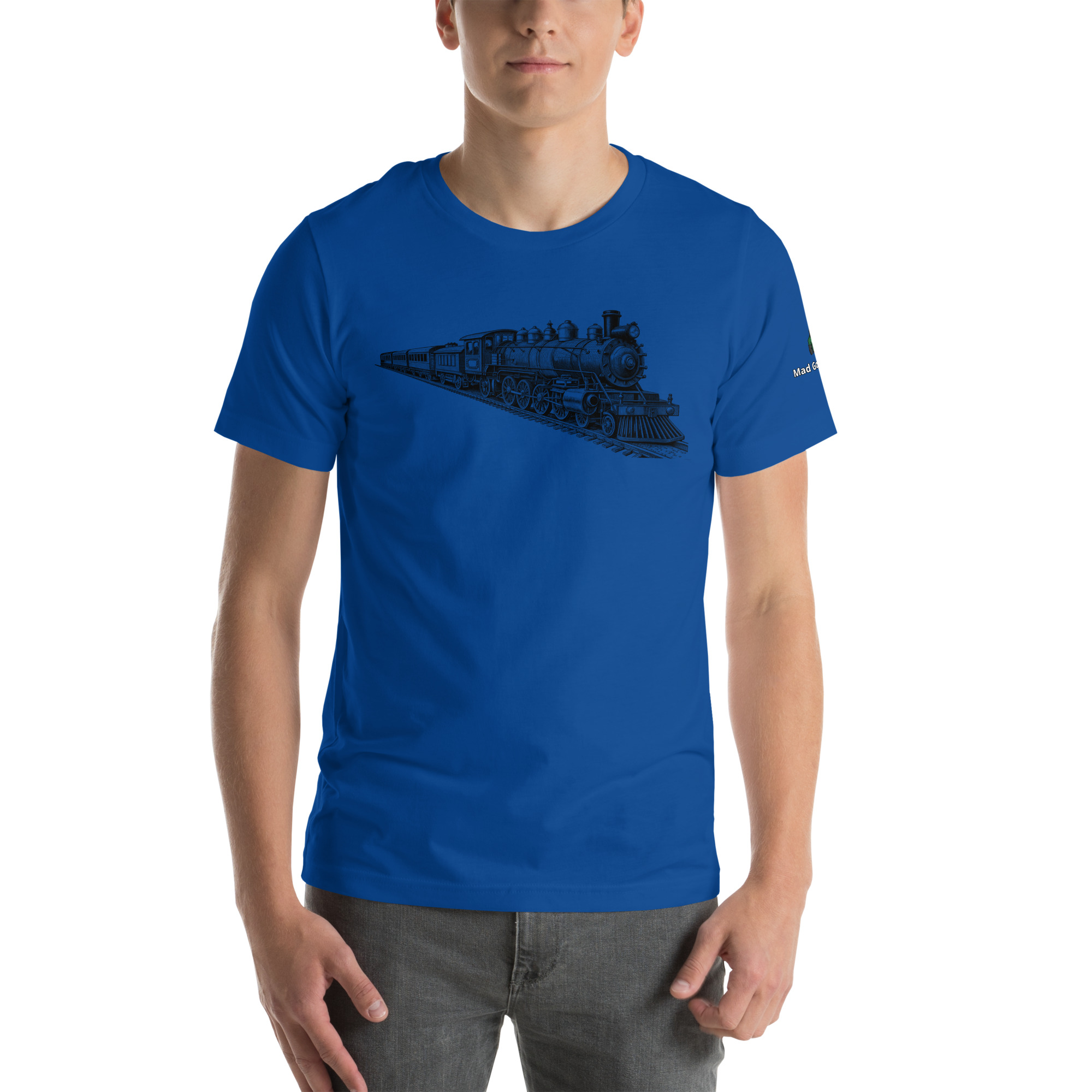 Old Train Graphic Unisex t-shirt 2 Old Train Graphic Unisex t-shirt - Image 2