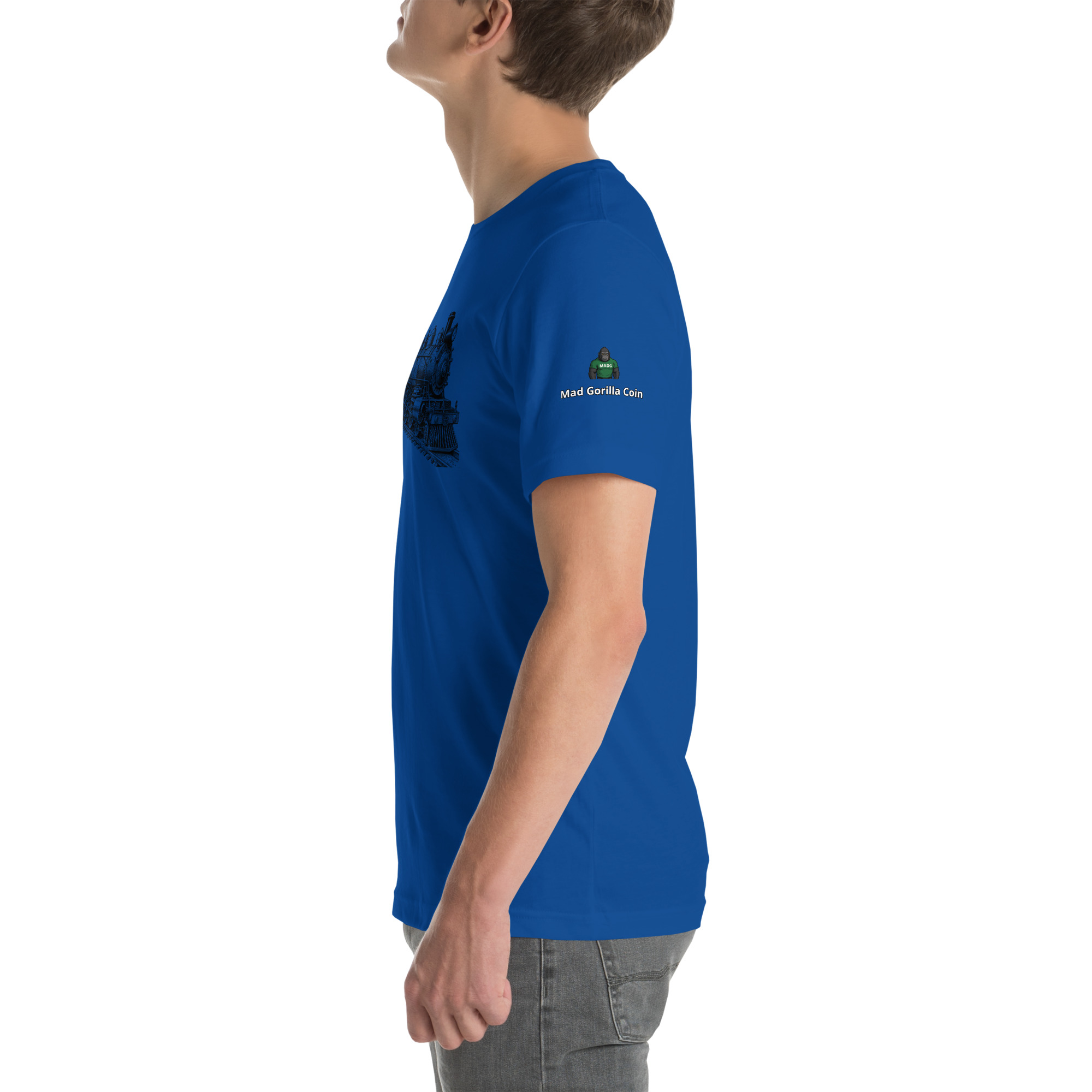 Old Train Graphic Unisex t-shirt 4 Old Train Graphic Unisex t-shirt - Image 4