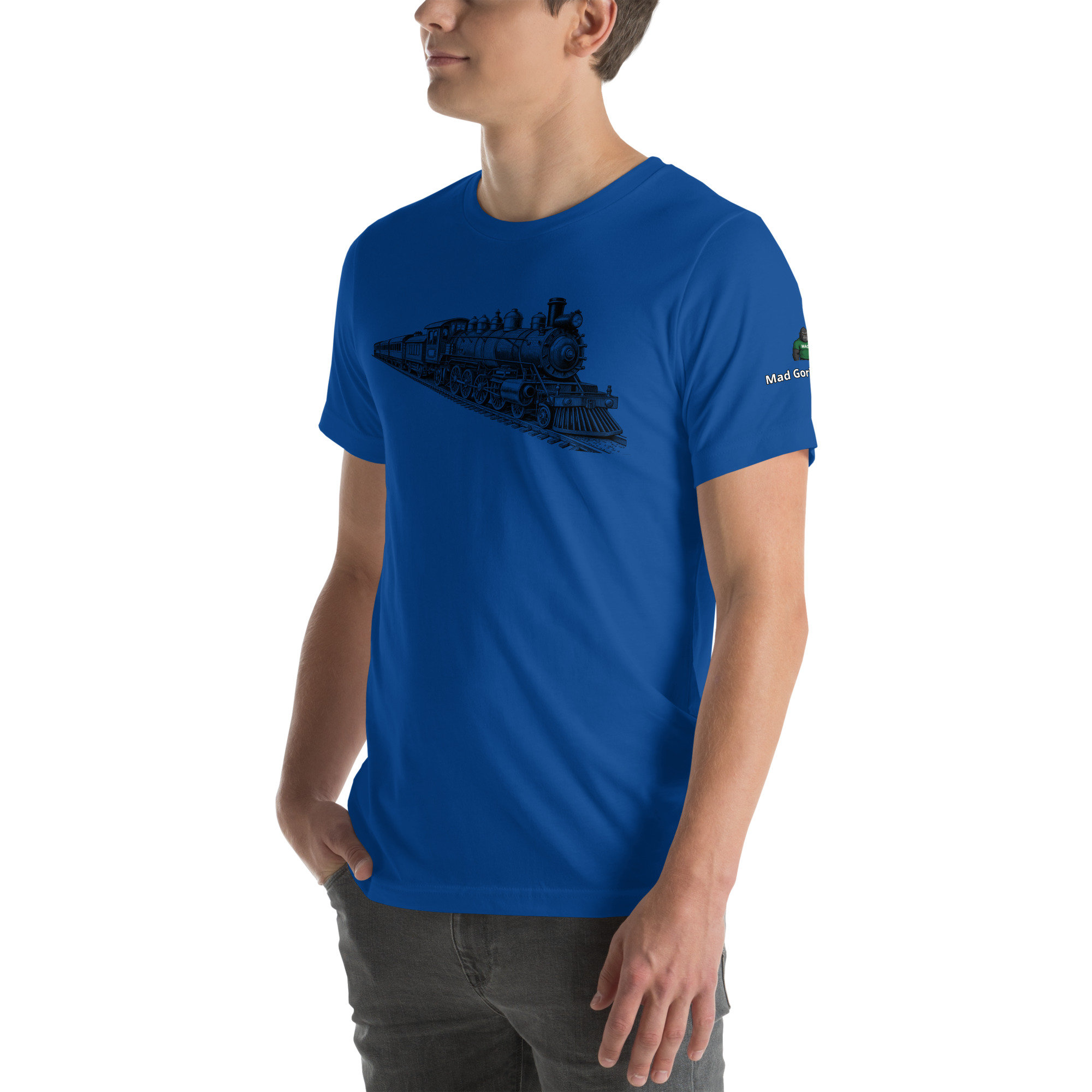 Old Train Graphic Unisex t-shirt 5 Old Train Graphic Unisex t-shirt - Image 5