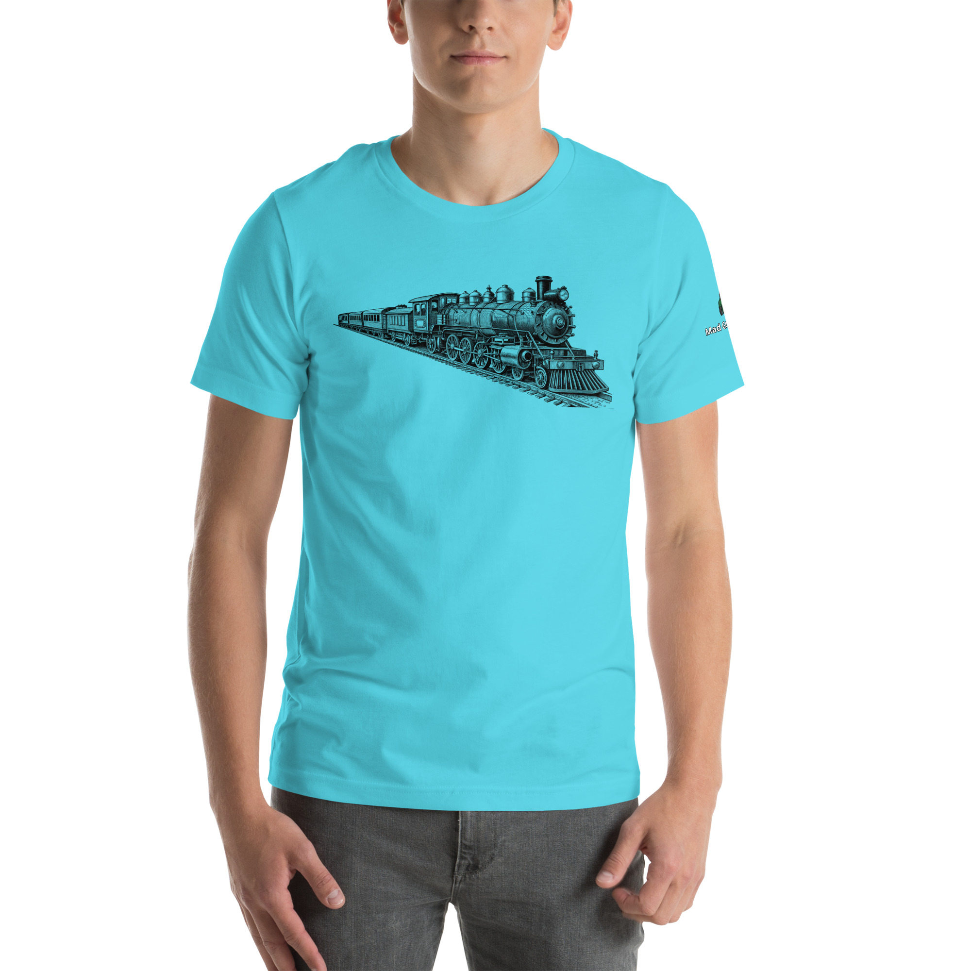 Old Train Graphic Unisex t-shirt 19 Old Train Graphic Unisex t-shirt - Image 19