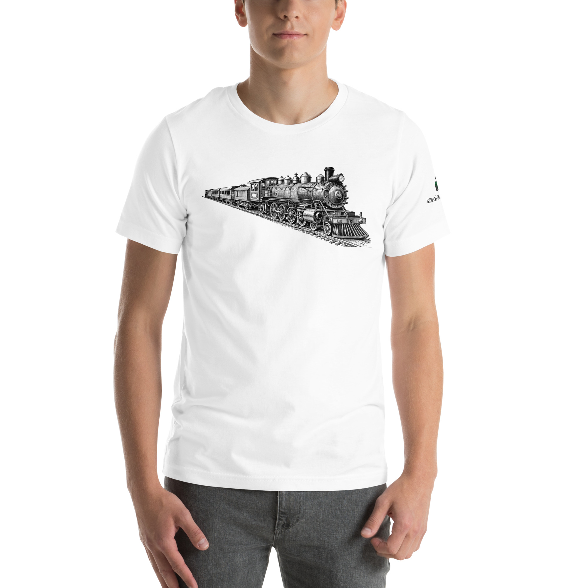 Old Train Graphic Unisex t-shirt 67 Old Train Graphic Unisex t-shirt - Image 67