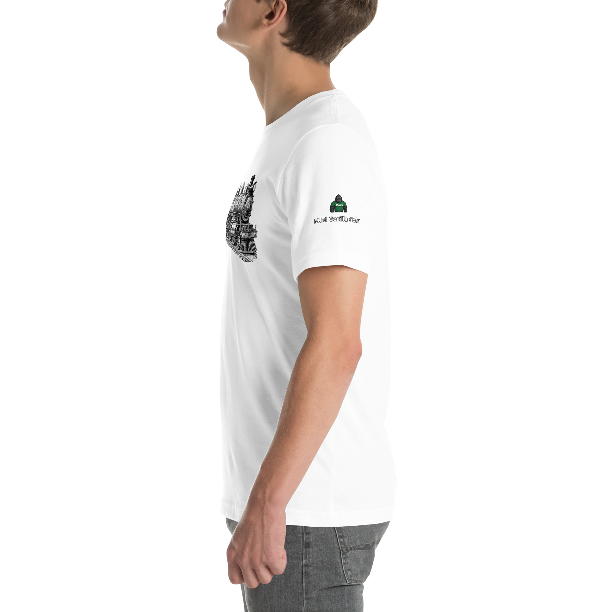 Old Train Graphic Unisex t-shirt 69 Old Train Graphic Unisex t-shirt - Image 69