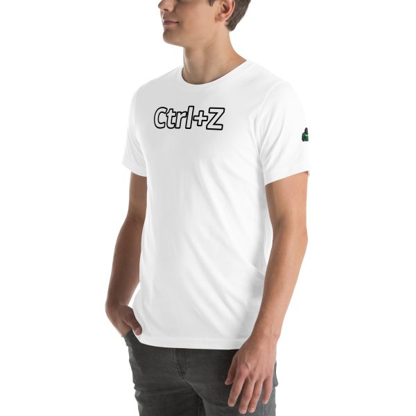 Cntrl + Z Funny Unisex t-shirt - Image 81