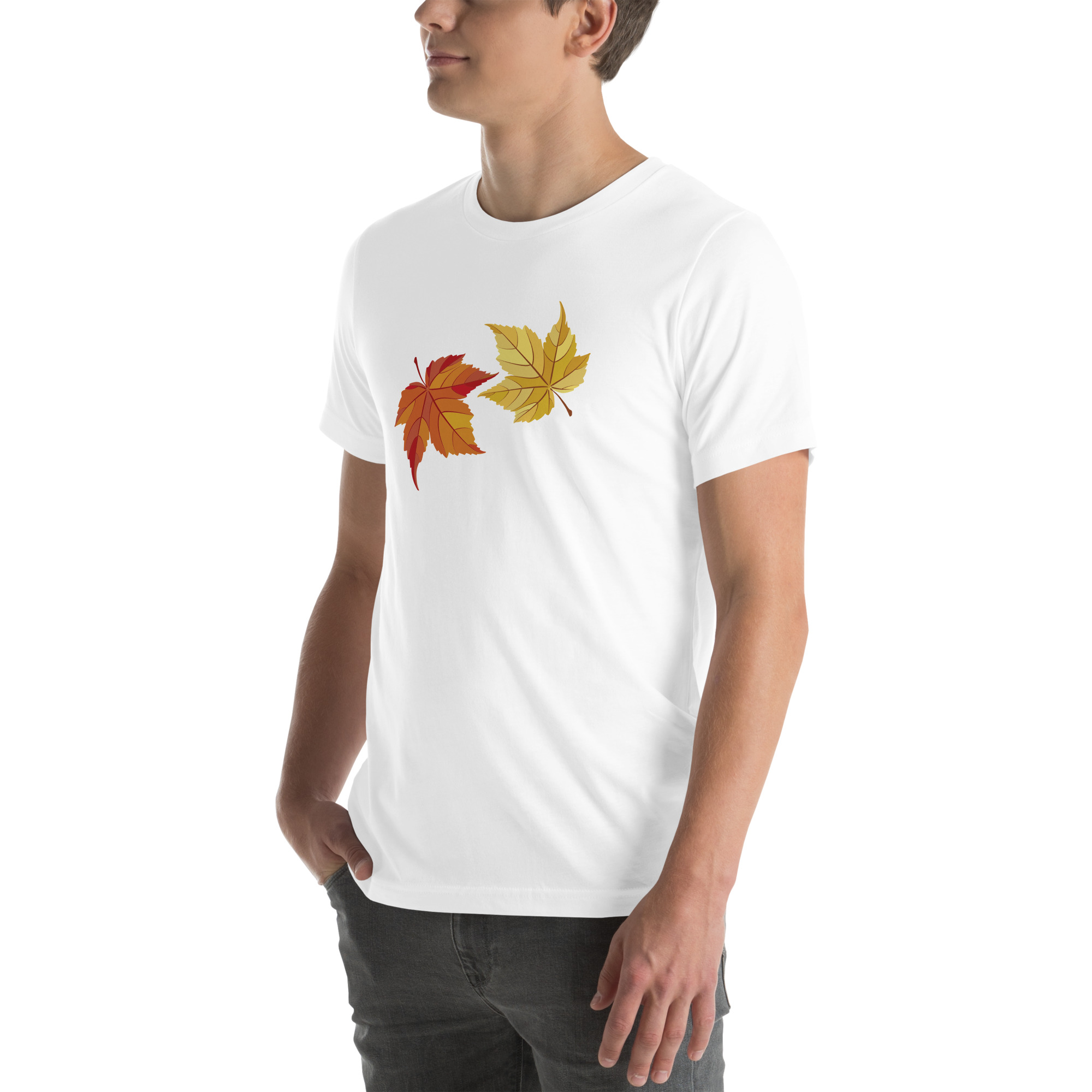 Maple Leaves Nature Graphic Unisex t-shirt 70 Maple Leaves Nature Graphic Unisex t-shirt - Image 70