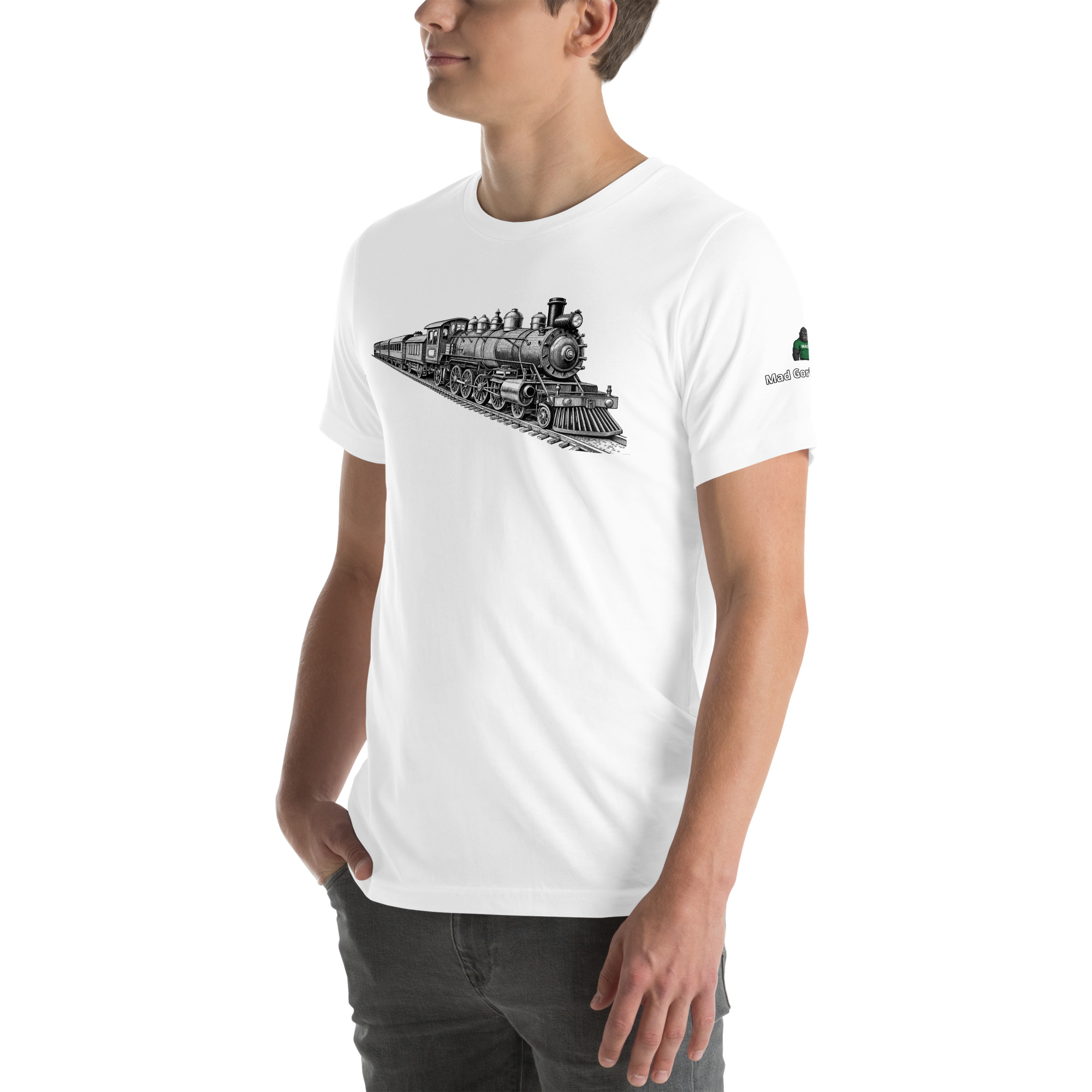 Old Train Graphic Unisex t-shirt 70 Old Train Graphic Unisex t-shirt - Image 70