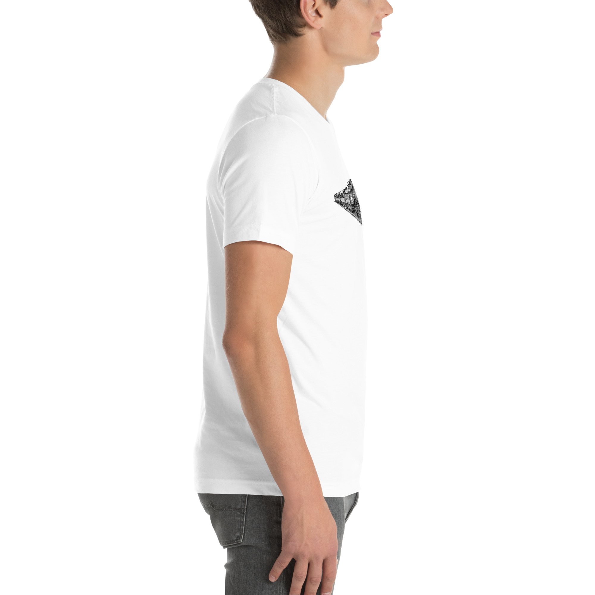 Old Train Graphic Unisex t-shirt 71 Old Train Graphic Unisex t-shirt - Image 71
