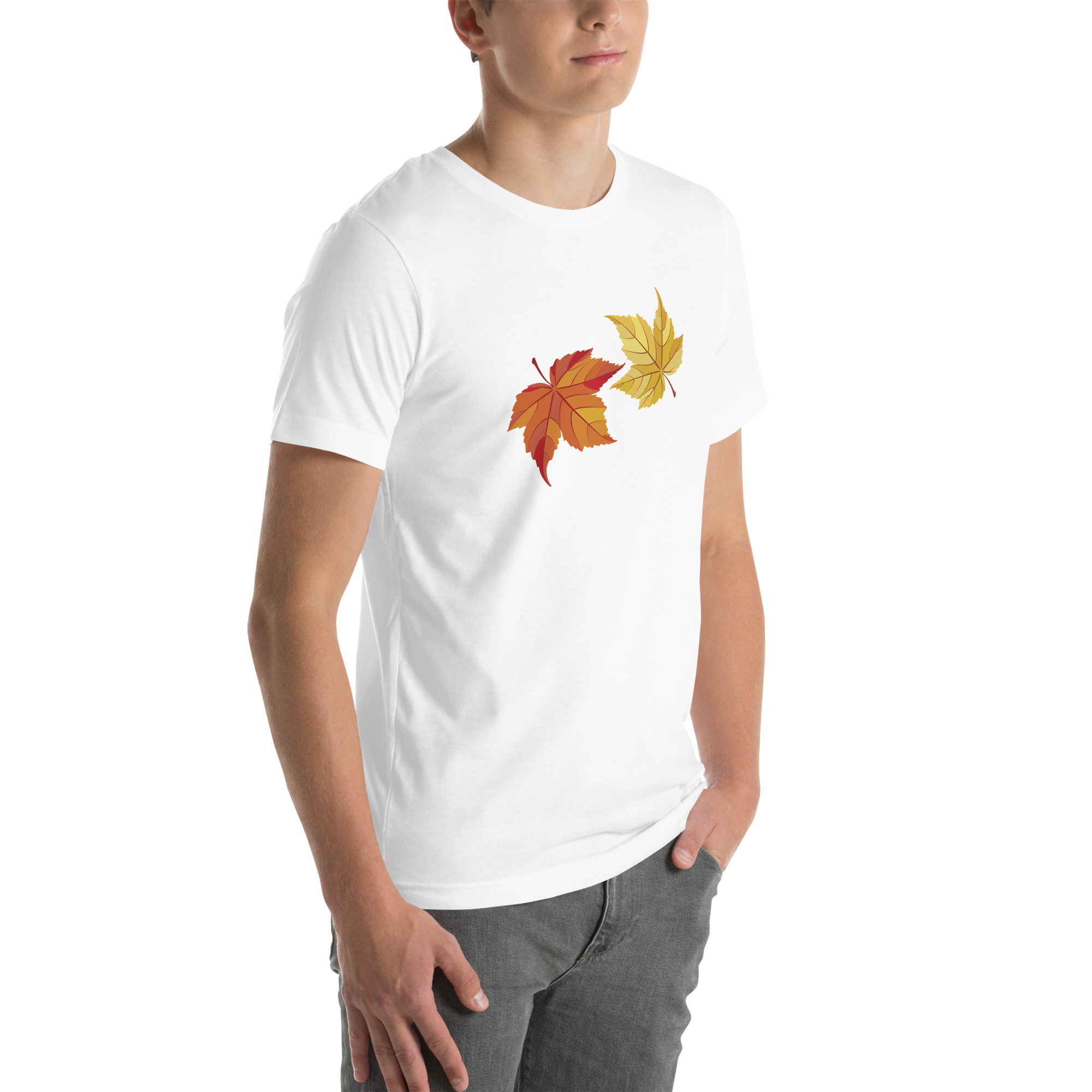 Maple Leaves Nature Graphic Unisex t-shirt 72 Maple Leaves Nature Graphic Unisex t-shirt - Image 72