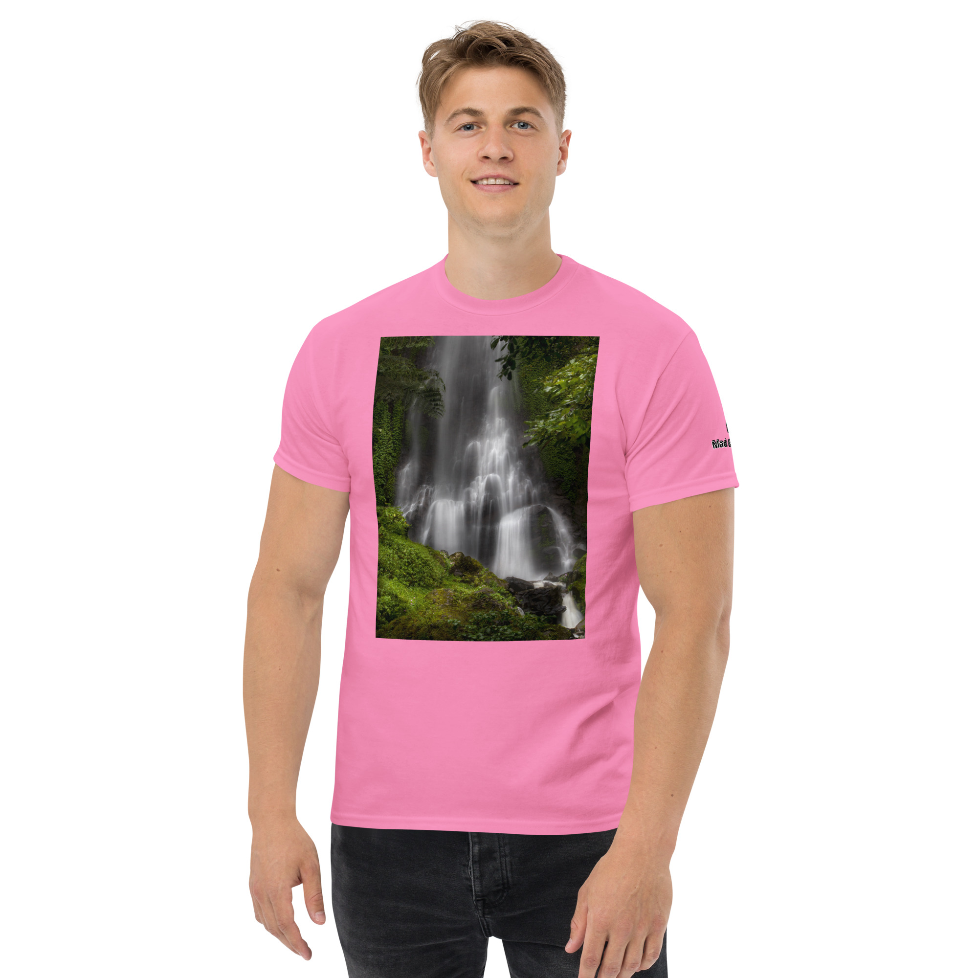 Water Fall Scenery T-Shirt Unisex classic tee 73 Water Fall Scenery T-Shirt Unisex classic tee - Image 73
