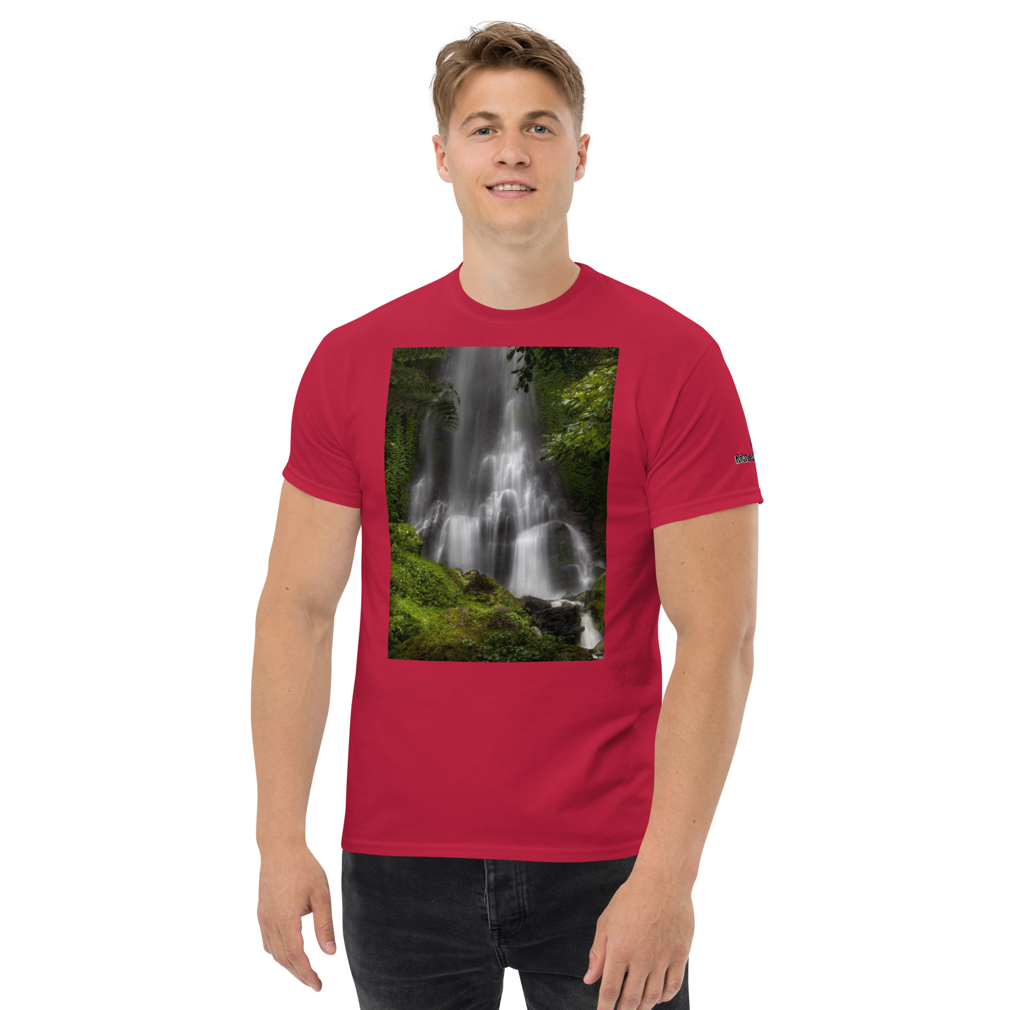 Water Fall Scenery T-Shirt Unisex classic tee 37 Water Fall Scenery T-Shirt Unisex classic tee - Image 37