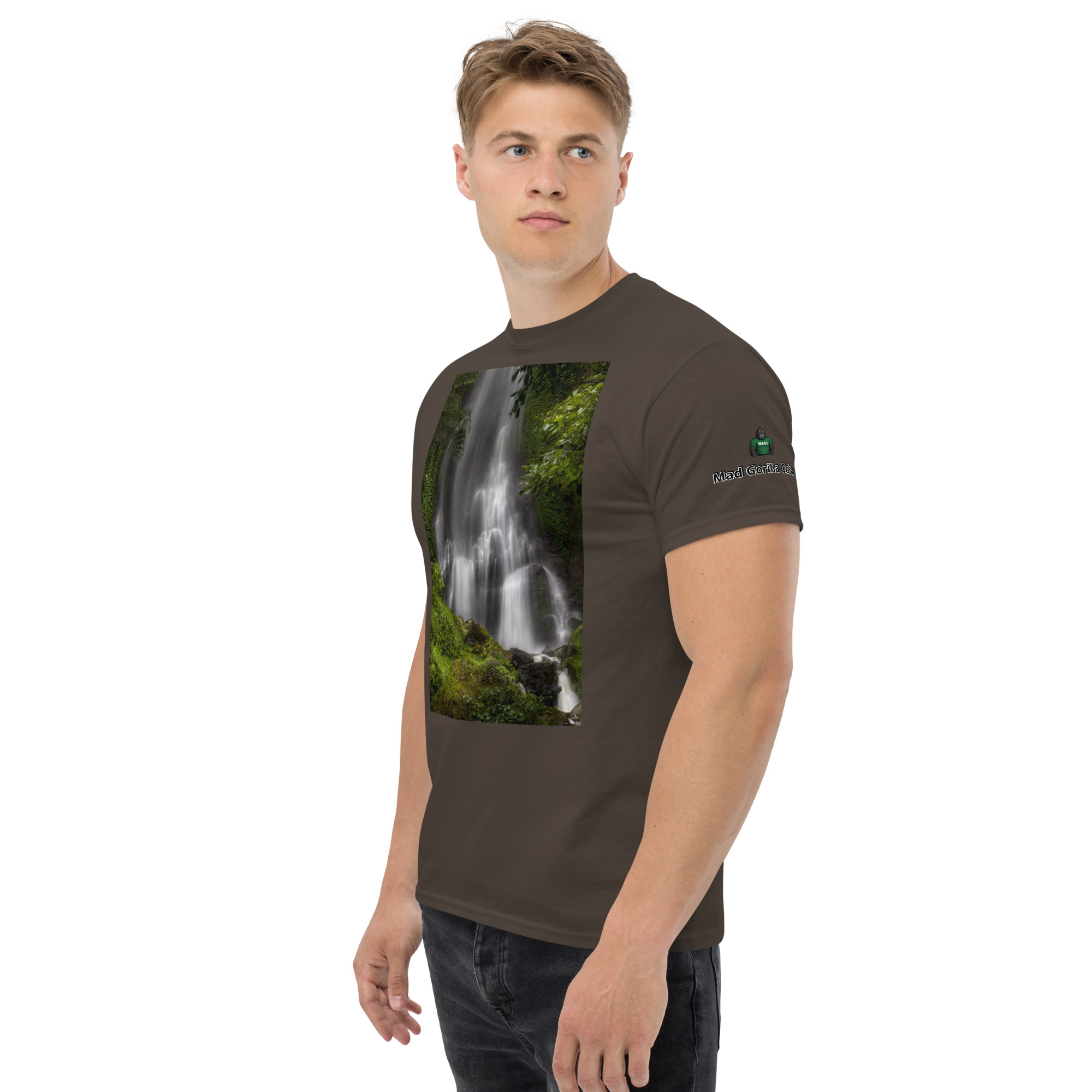 Water Fall Scenery T-Shirt Unisex classic tee 34 Water Fall Scenery T-Shirt Unisex classic tee - Image 34