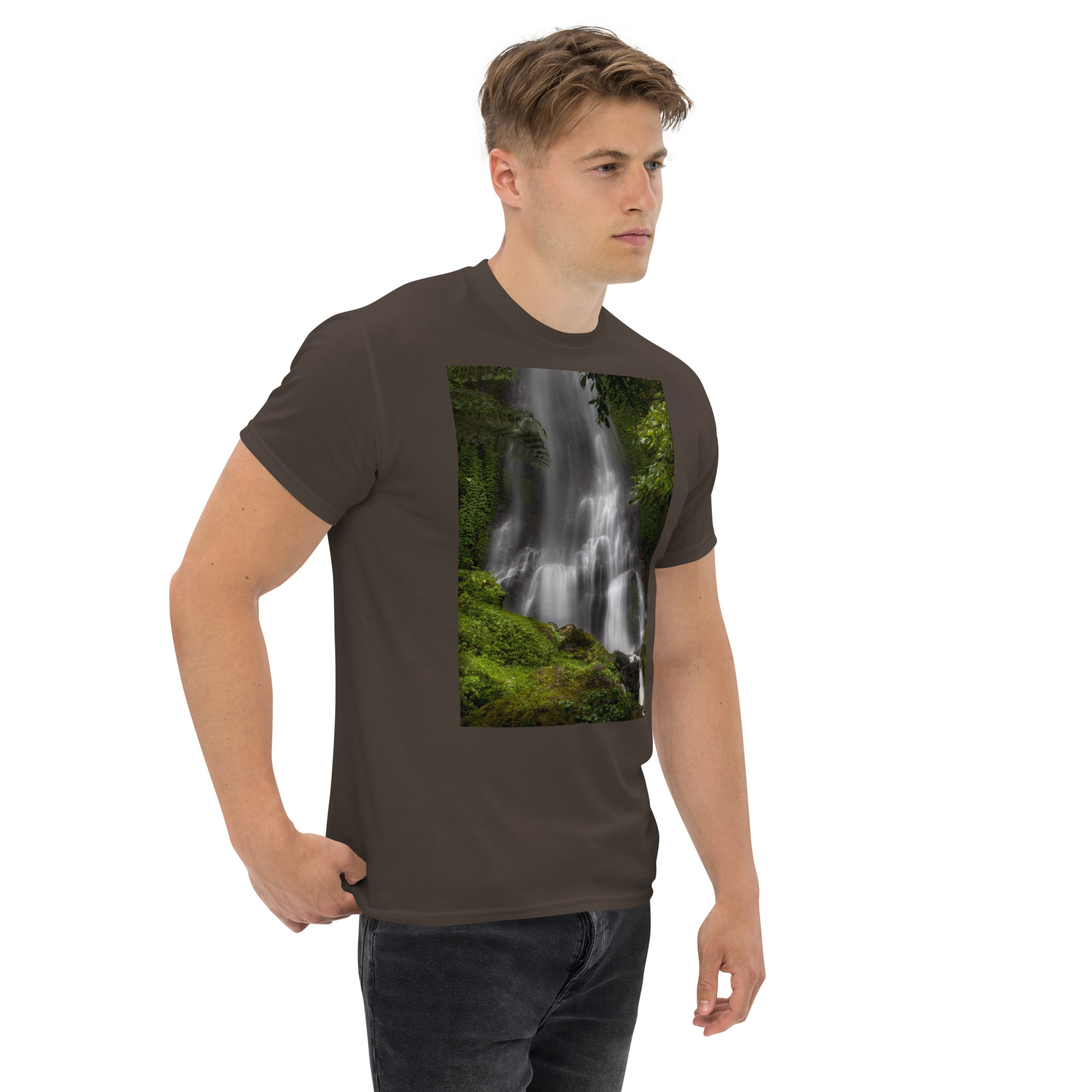 Water Fall Scenery T-Shirt Unisex classic tee 36 Water Fall Scenery T-Shirt Unisex classic tee - Image 36