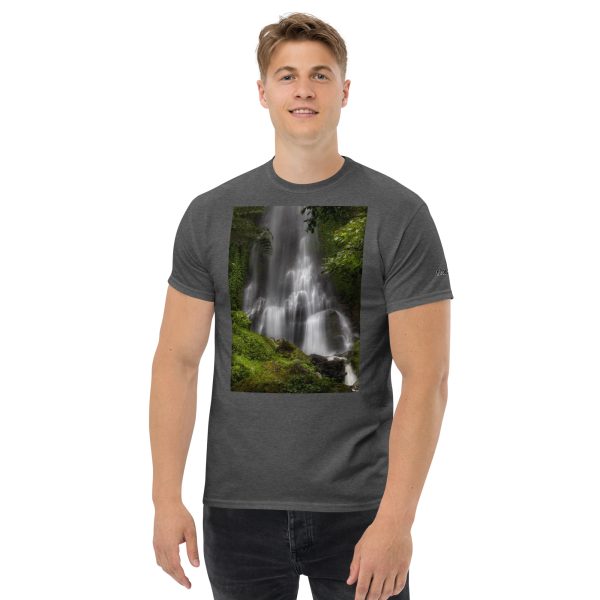 Water Fall Scenery T-Shirt Unisex classic tee - Image 49
