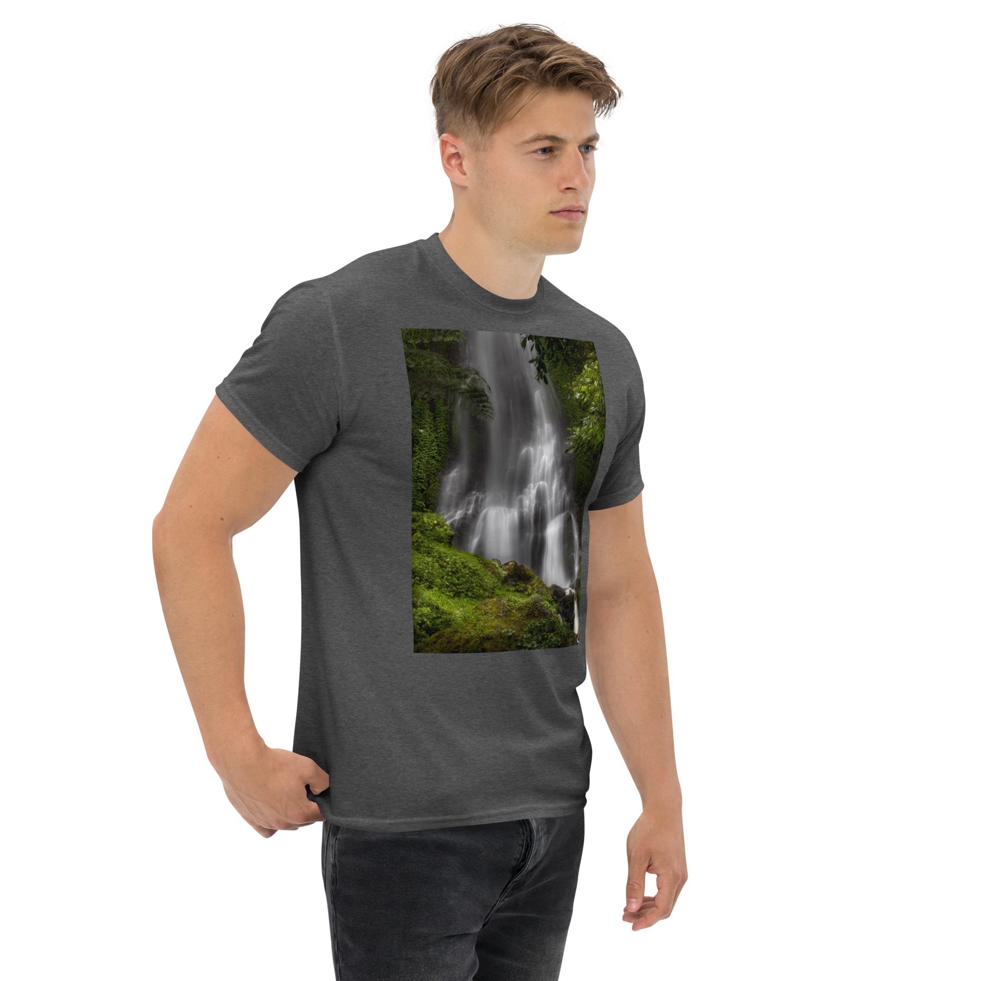 Water Fall Scenery T-Shirt Unisex classic tee 54 Water Fall Scenery T-Shirt Unisex classic tee - Image 54