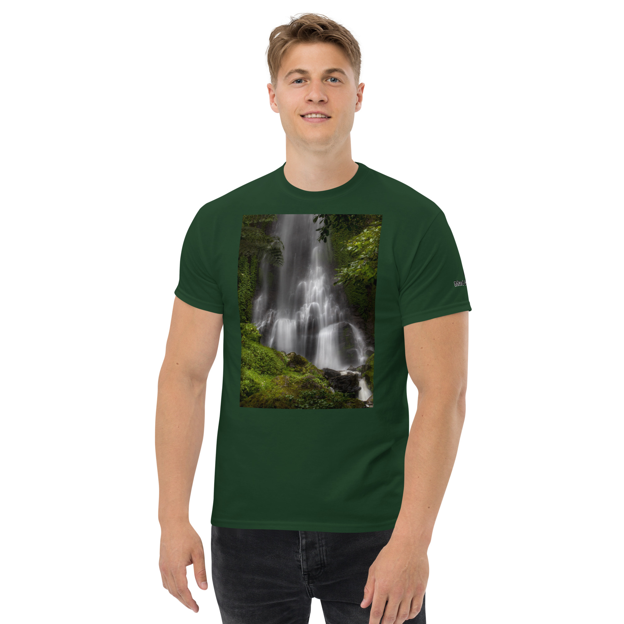 Water Fall Scenery T-Shirt Unisex classic tee 25 Water Fall Scenery T-Shirt Unisex classic tee - Image 25