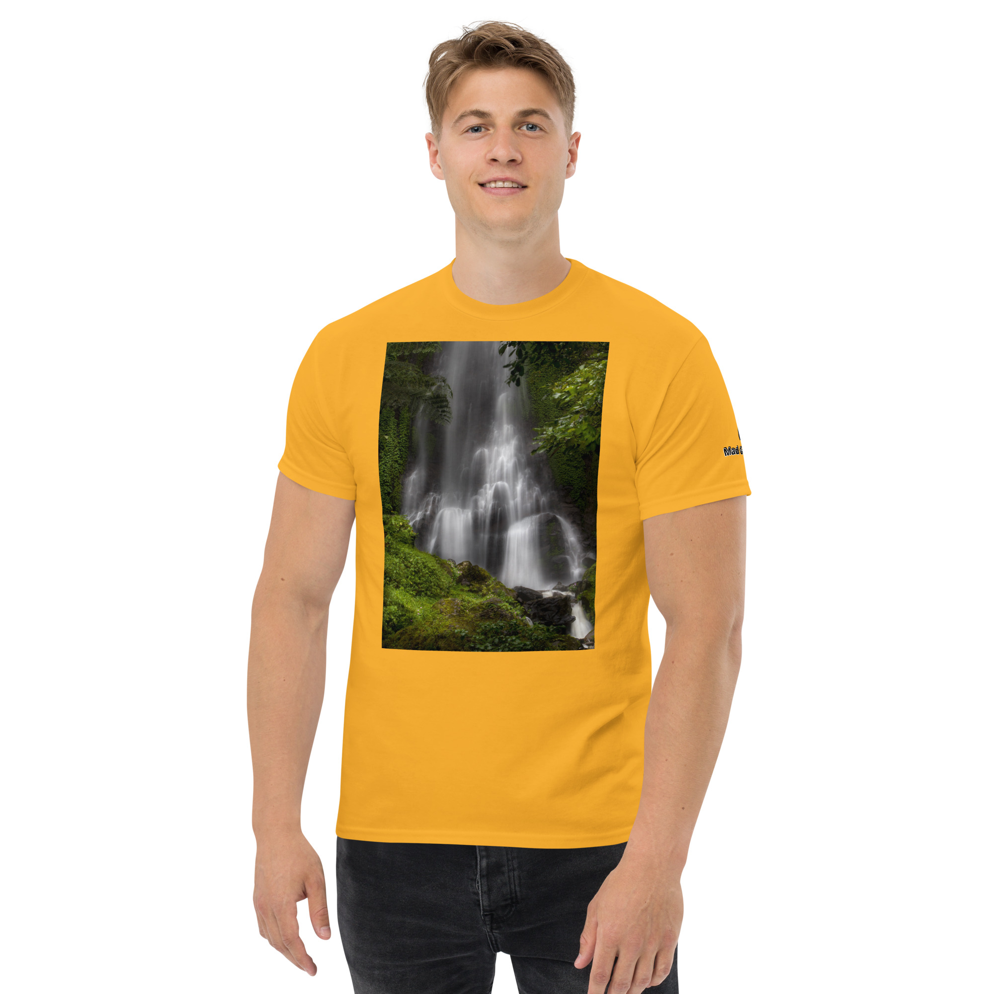 Water Fall Scenery T-Shirt Unisex classic tee 79 Water Fall Scenery T-Shirt Unisex classic tee - Image 79