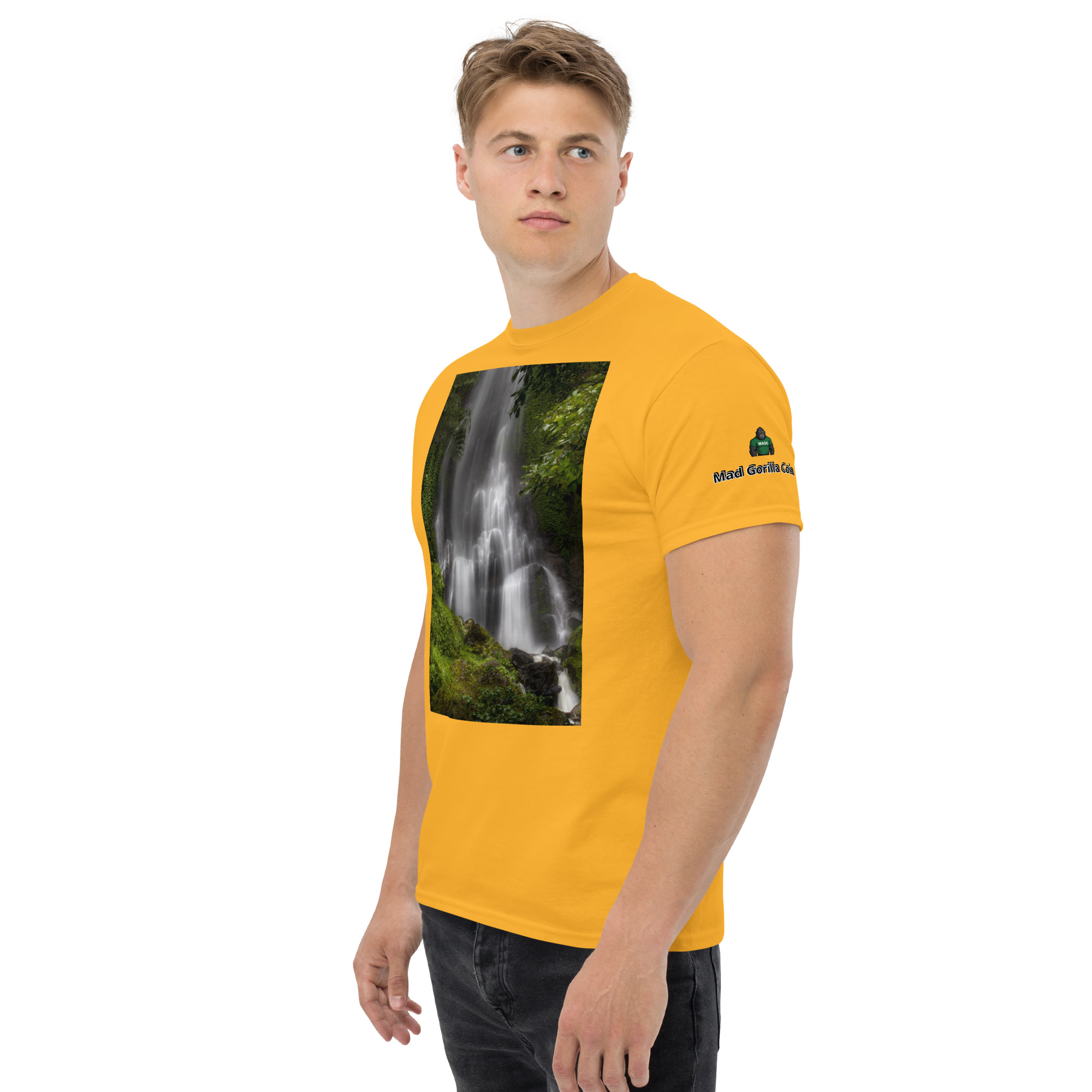 Water Fall Scenery T-Shirt Unisex classic tee 82 Water Fall Scenery T-Shirt Unisex classic tee - Image 82