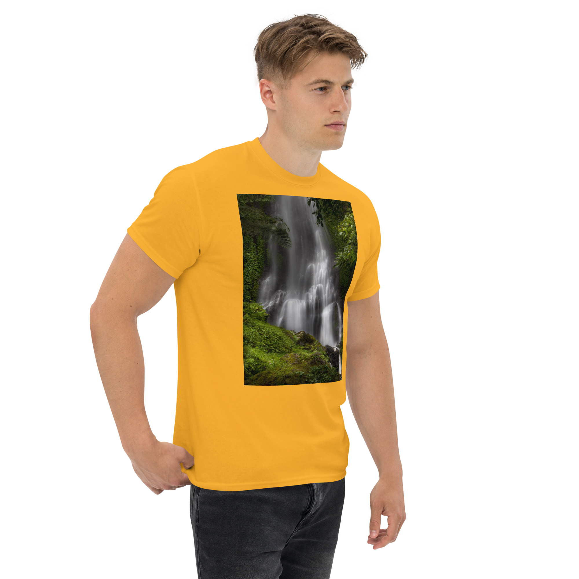 Water Fall Scenery T-Shirt Unisex classic tee 84 Water Fall Scenery T-Shirt Unisex classic tee - Image 84