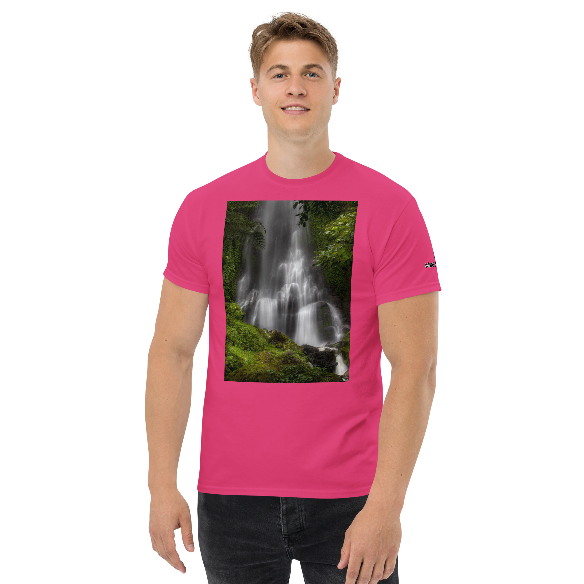 Water Fall Scenery T-Shirt Unisex classic tee 67 Water Fall Scenery T-Shirt Unisex classic tee - Image 67