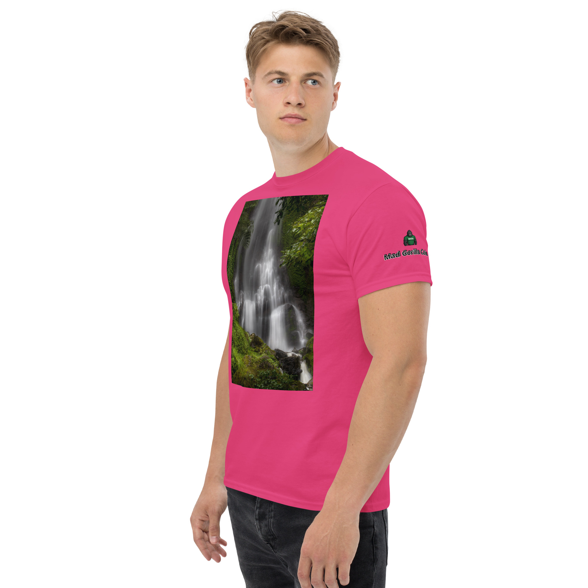 Water Fall Scenery T-Shirt Unisex classic tee 71 Water Fall Scenery T-Shirt Unisex classic tee - Image 71