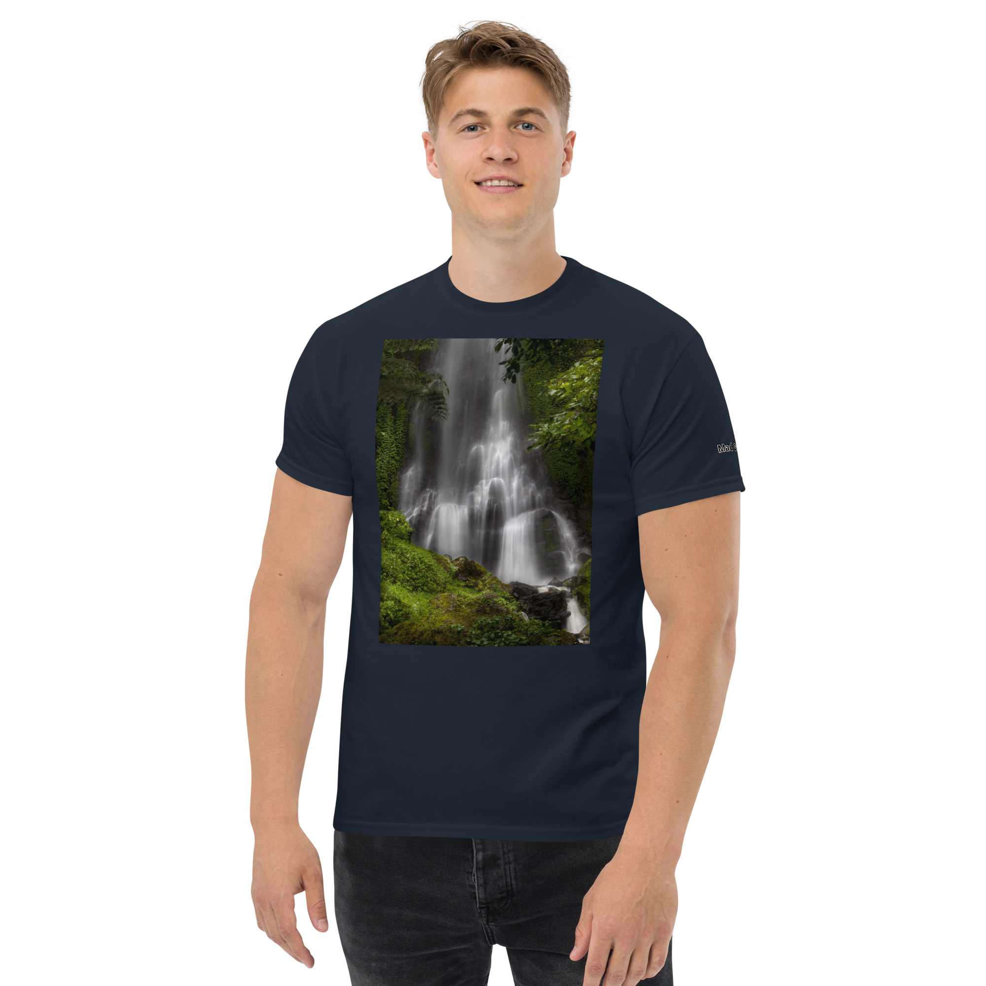 Water Fall Scenery T-Shirt Unisex classic tee 7 Water Fall Scenery T-Shirt Unisex classic tee - Image 7