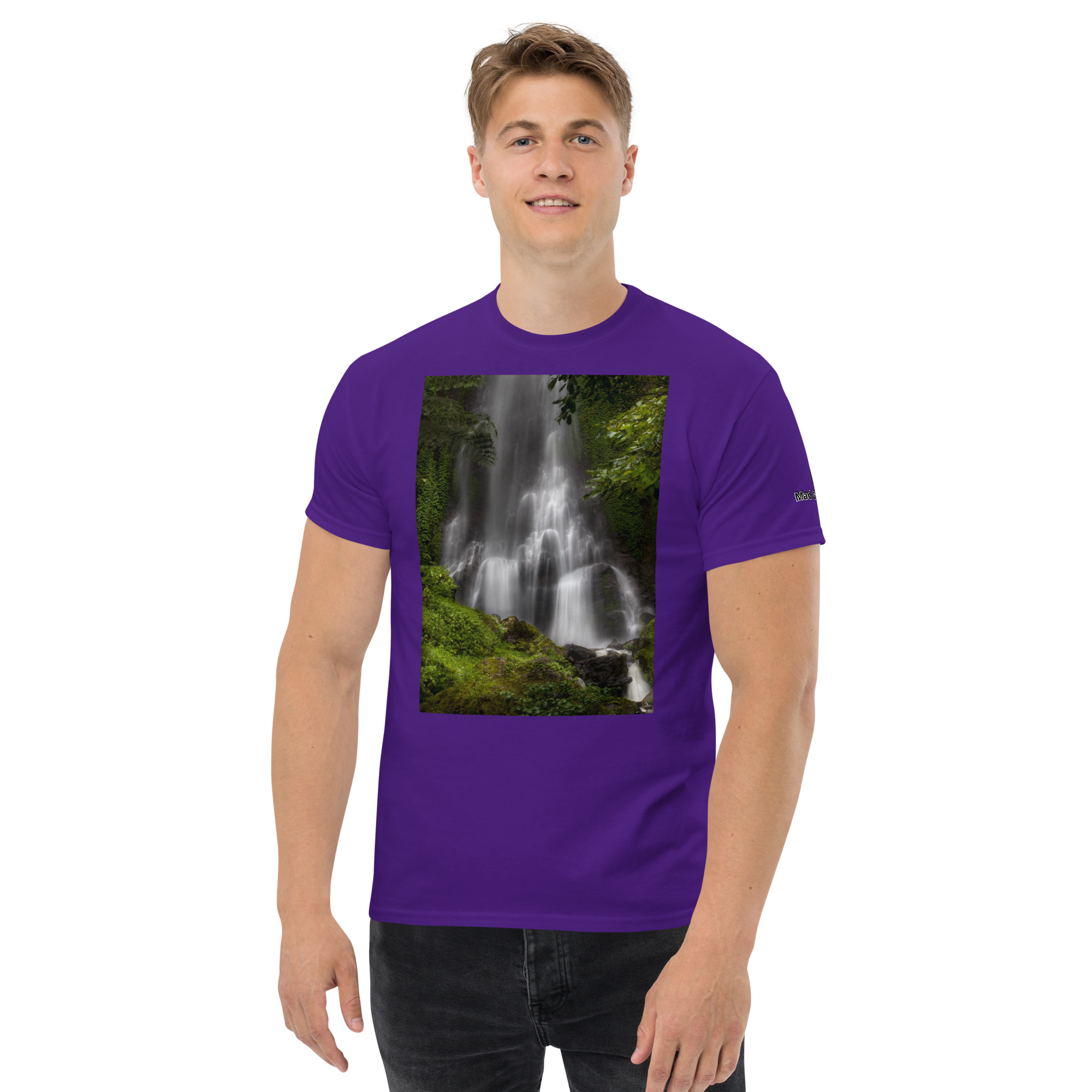 Water Fall Scenery T-Shirt Unisex classic tee 13 Water Fall Scenery T-Shirt Unisex classic tee - Image 13
