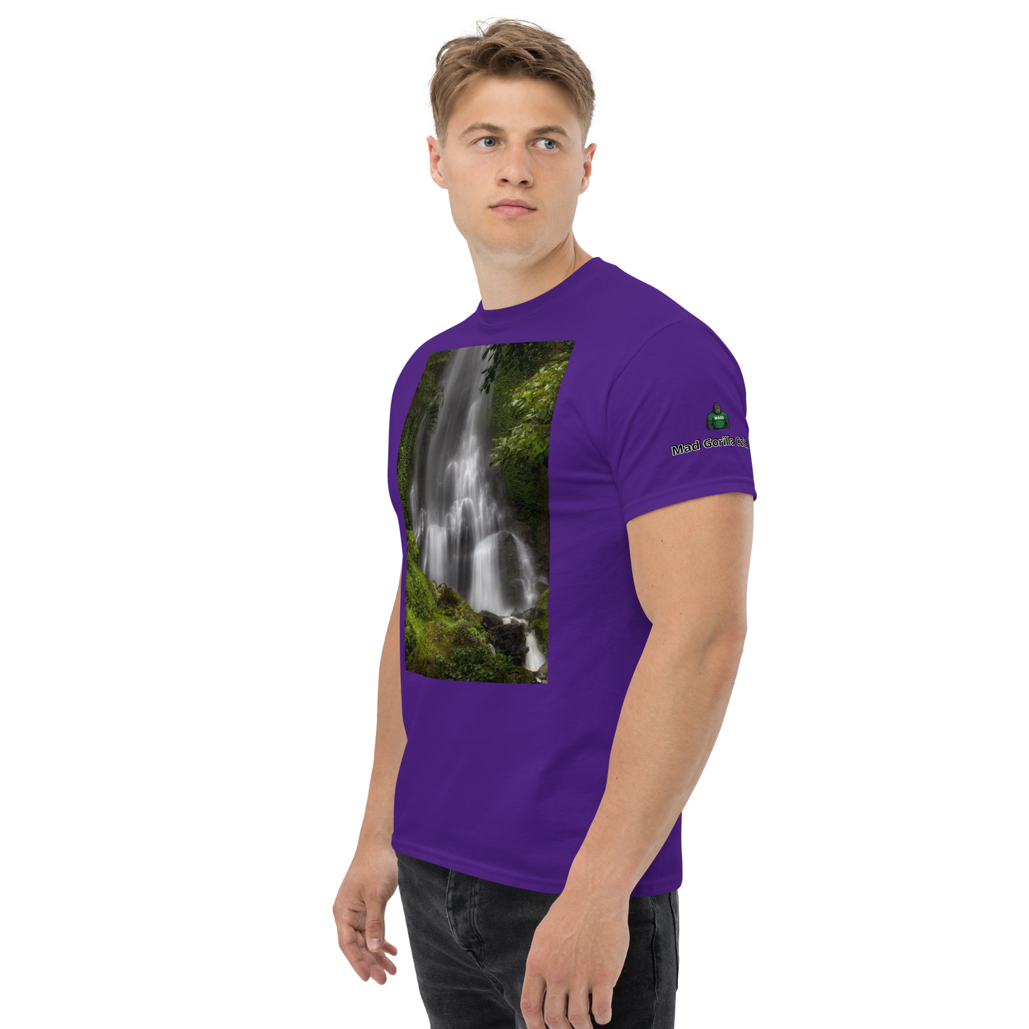 Water Fall Scenery T-Shirt Unisex classic tee 16 Water Fall Scenery T-Shirt Unisex classic tee - Image 16