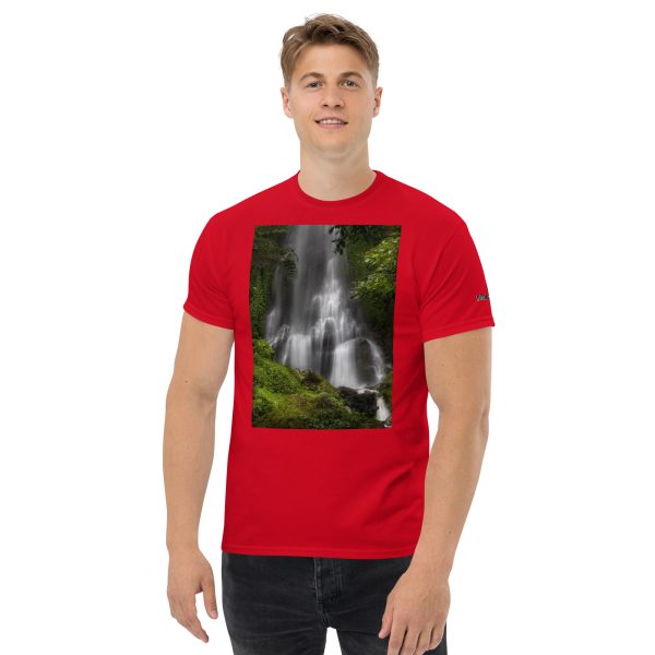 Water Fall Scenery T-Shirt Unisex classic tee - Image 19