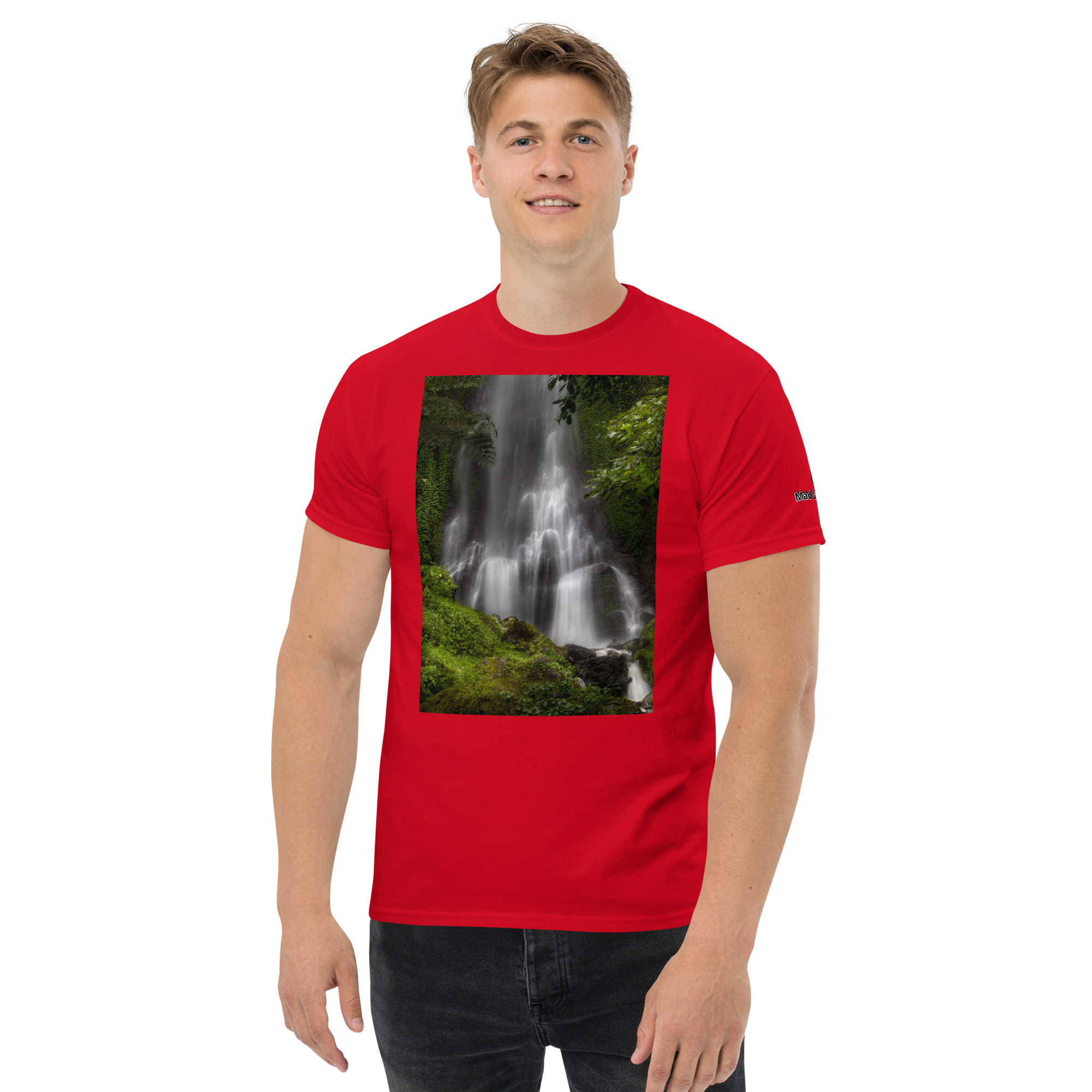 Water Fall Scenery T-Shirt Unisex classic tee 19 Water Fall Scenery T-Shirt Unisex classic tee - Image 19