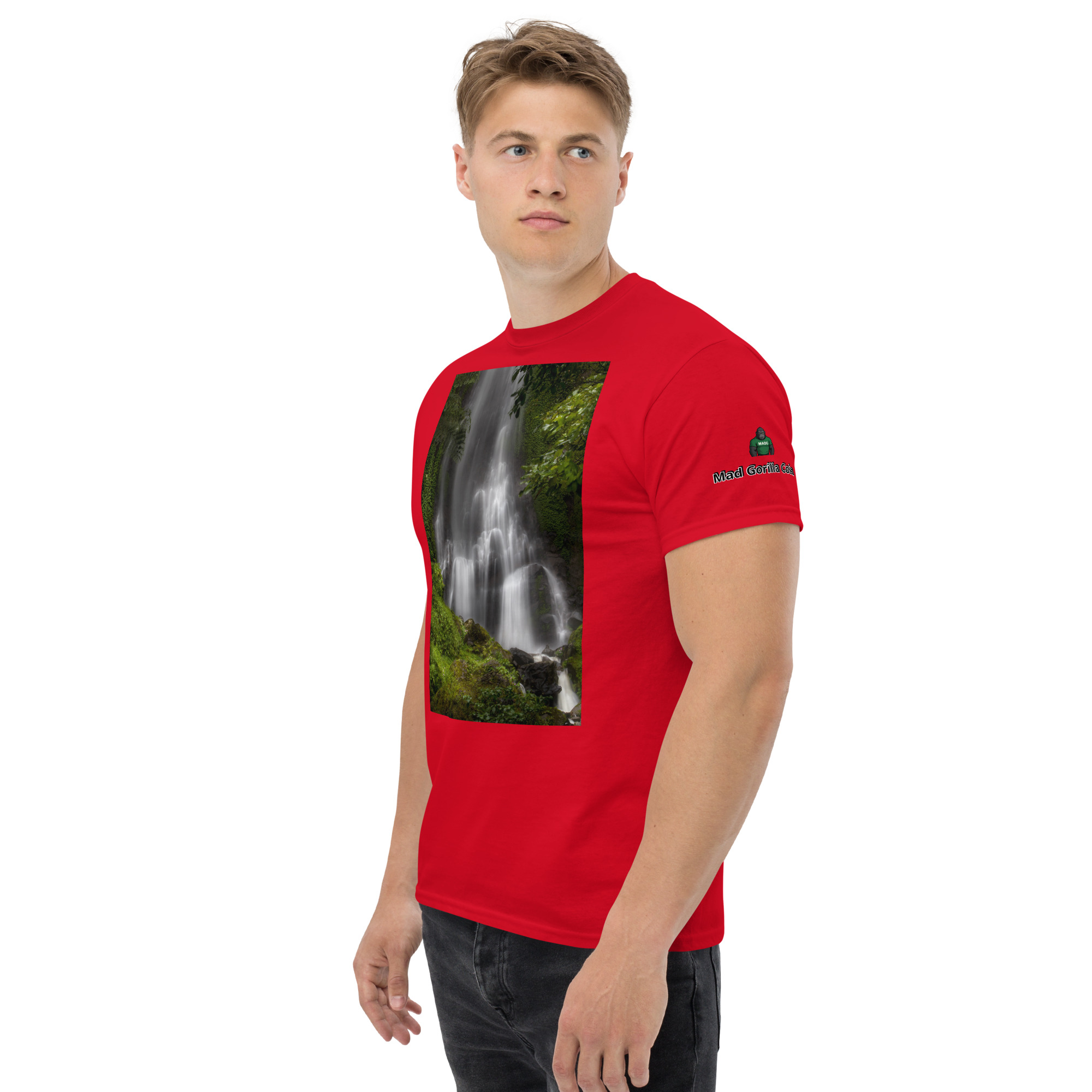 Water Fall Scenery T-Shirt Unisex classic tee 22 Water Fall Scenery T-Shirt Unisex classic tee - Image 22